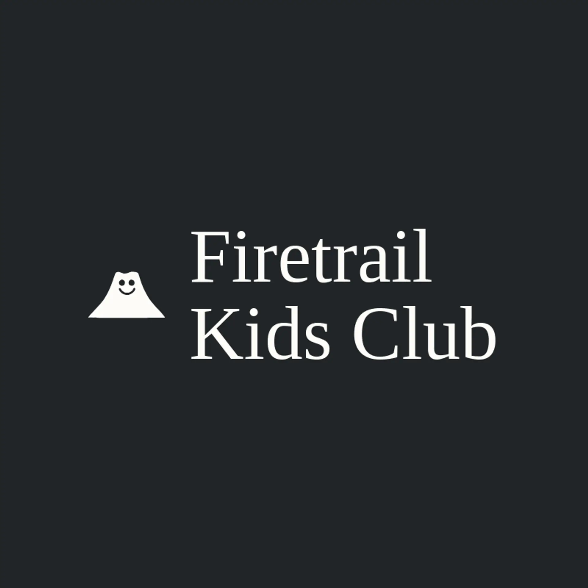 Firetrail Kids Club logo for volcano