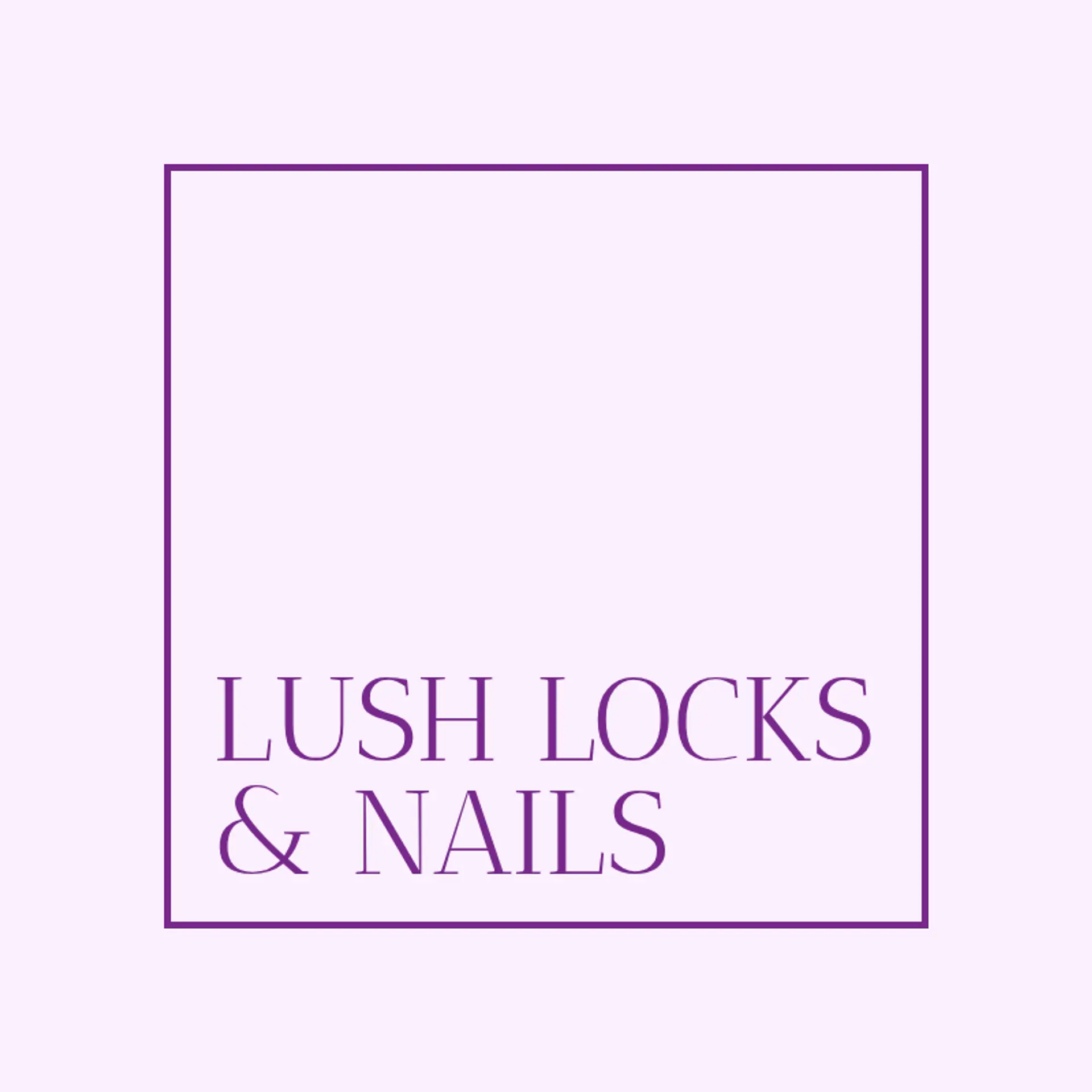 Gloss & Shear logo for hair and nail salon