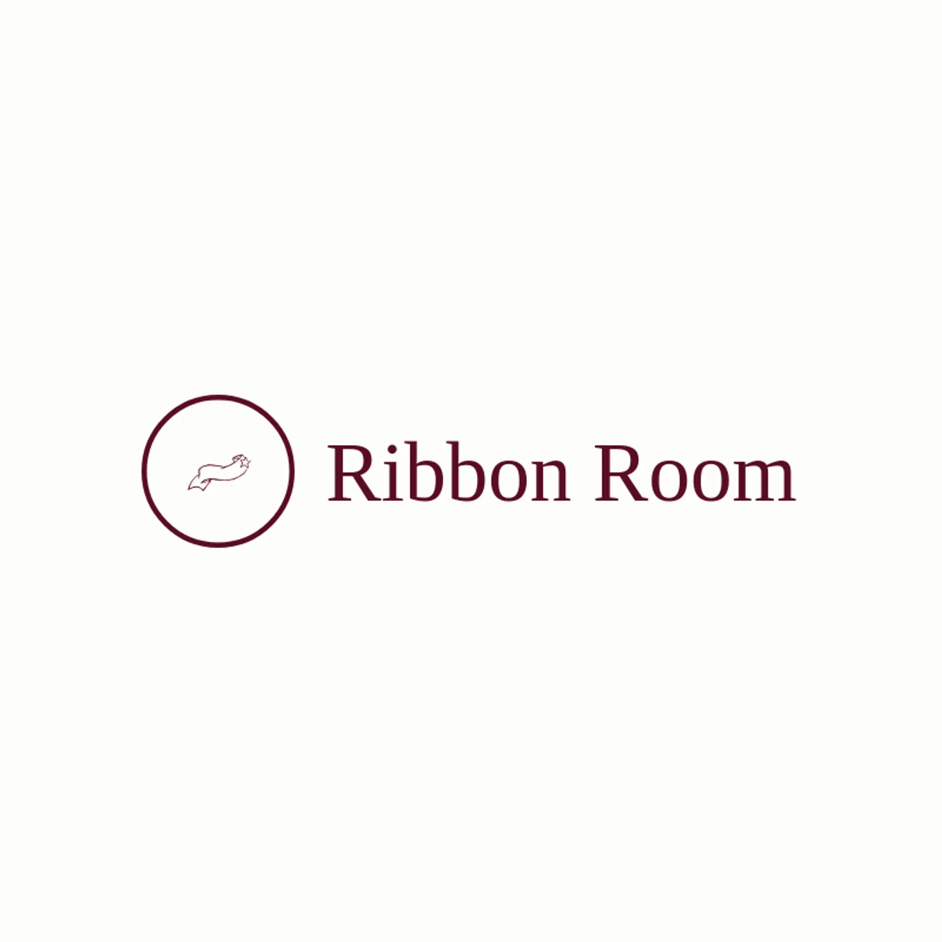 Ribbon Room logo for french