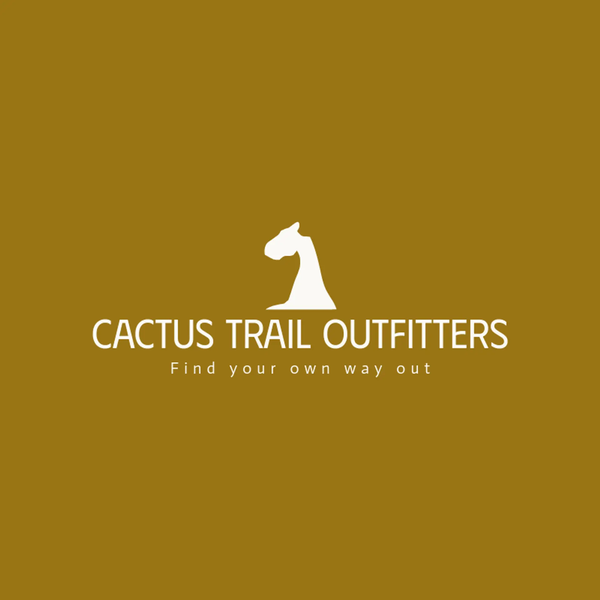 Cactus Trail Outfitters logo for camel