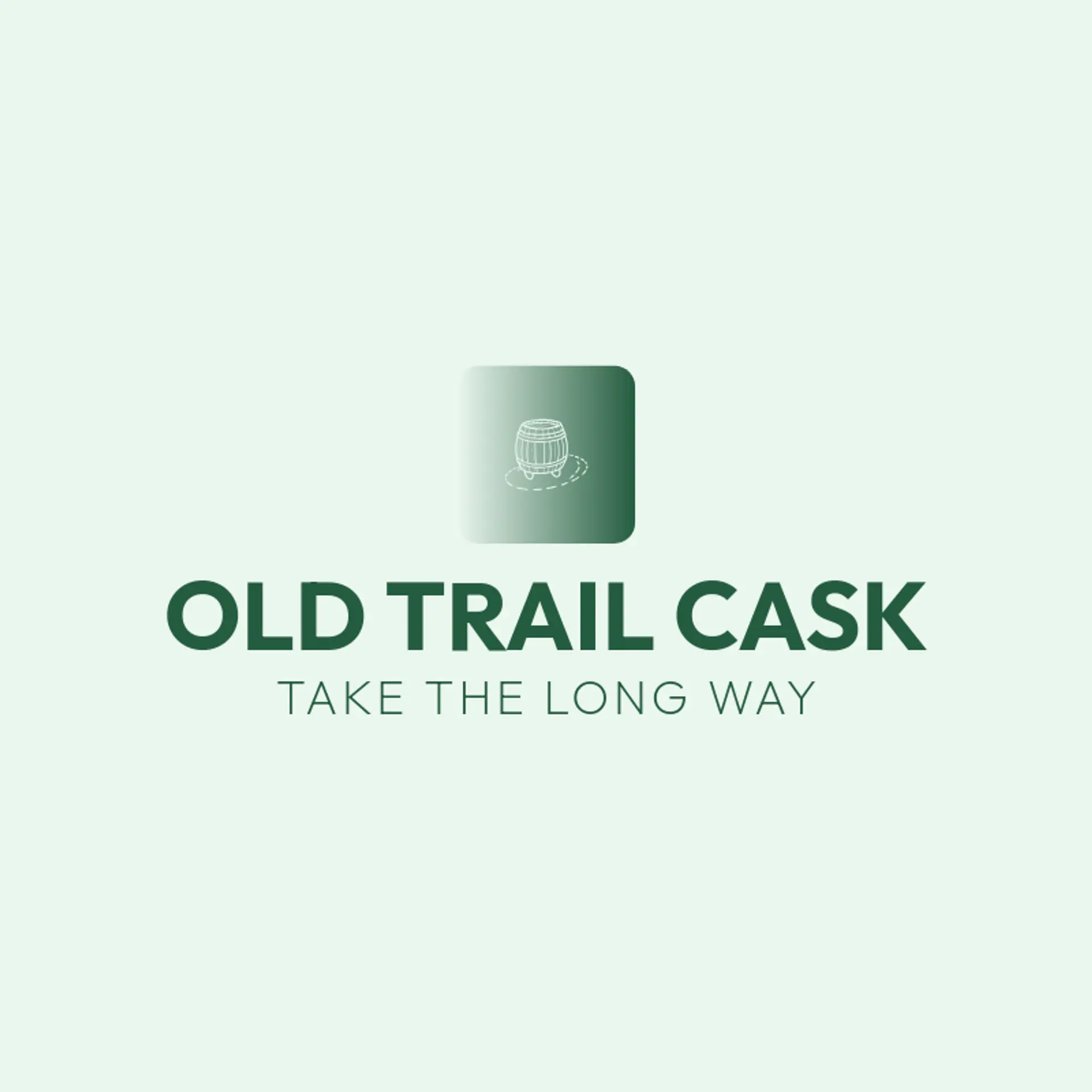 Old Trail Cask logo for alcohol