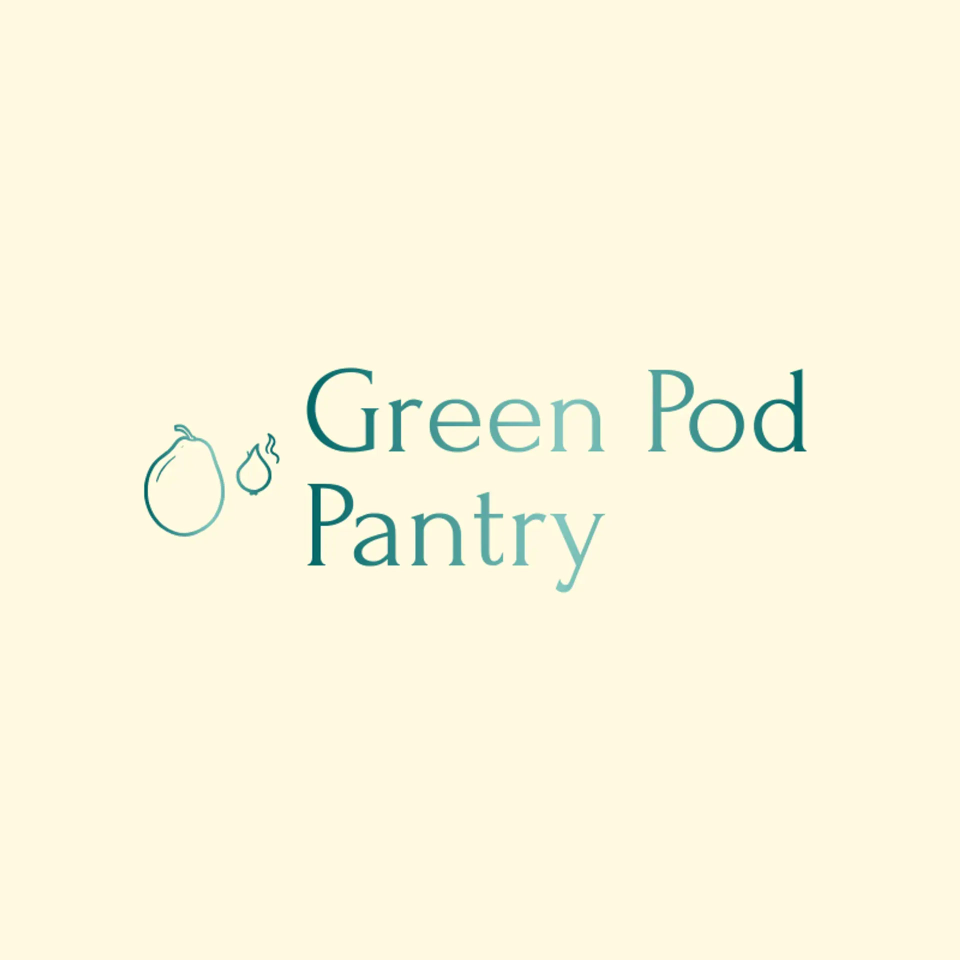 Green Pod Pantry logo for masala