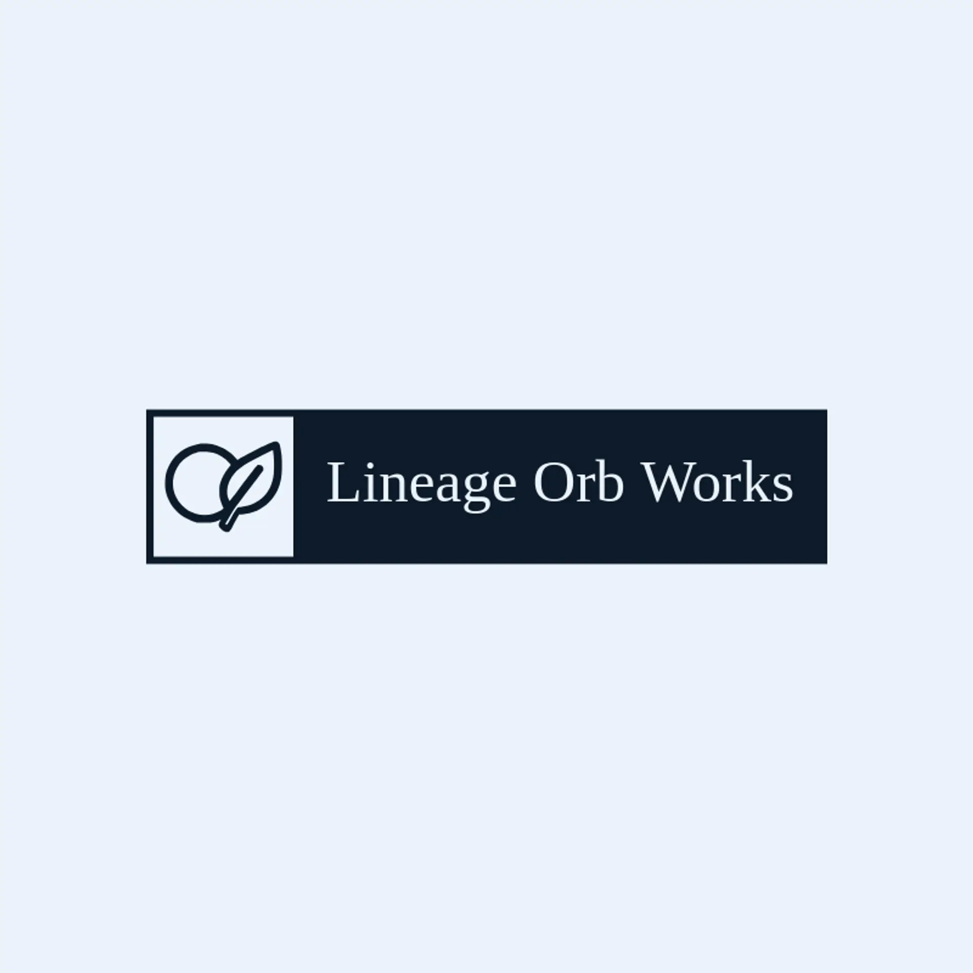 Lineage Orb Works logo for sphere