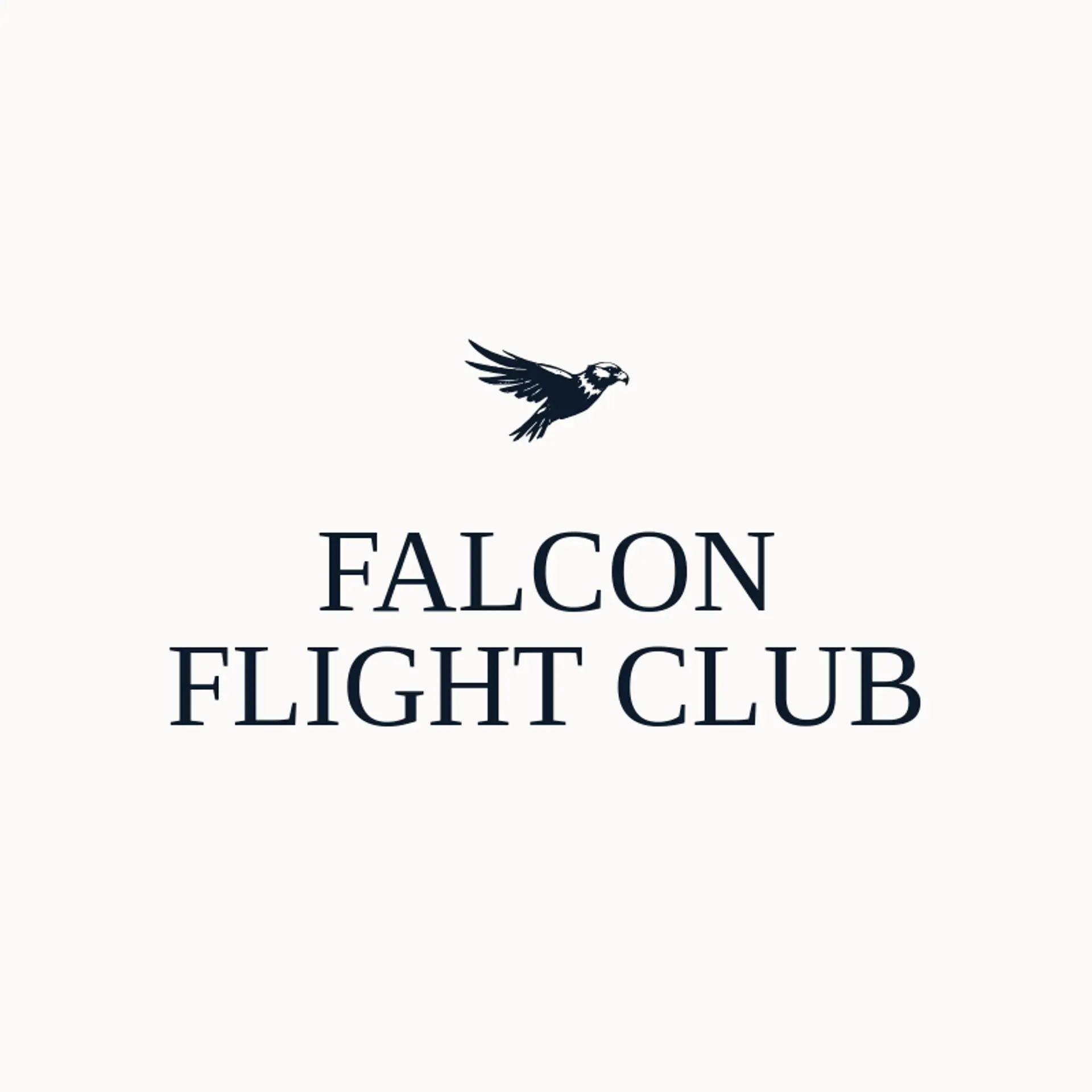 Falcon Flight Club logo for airforce