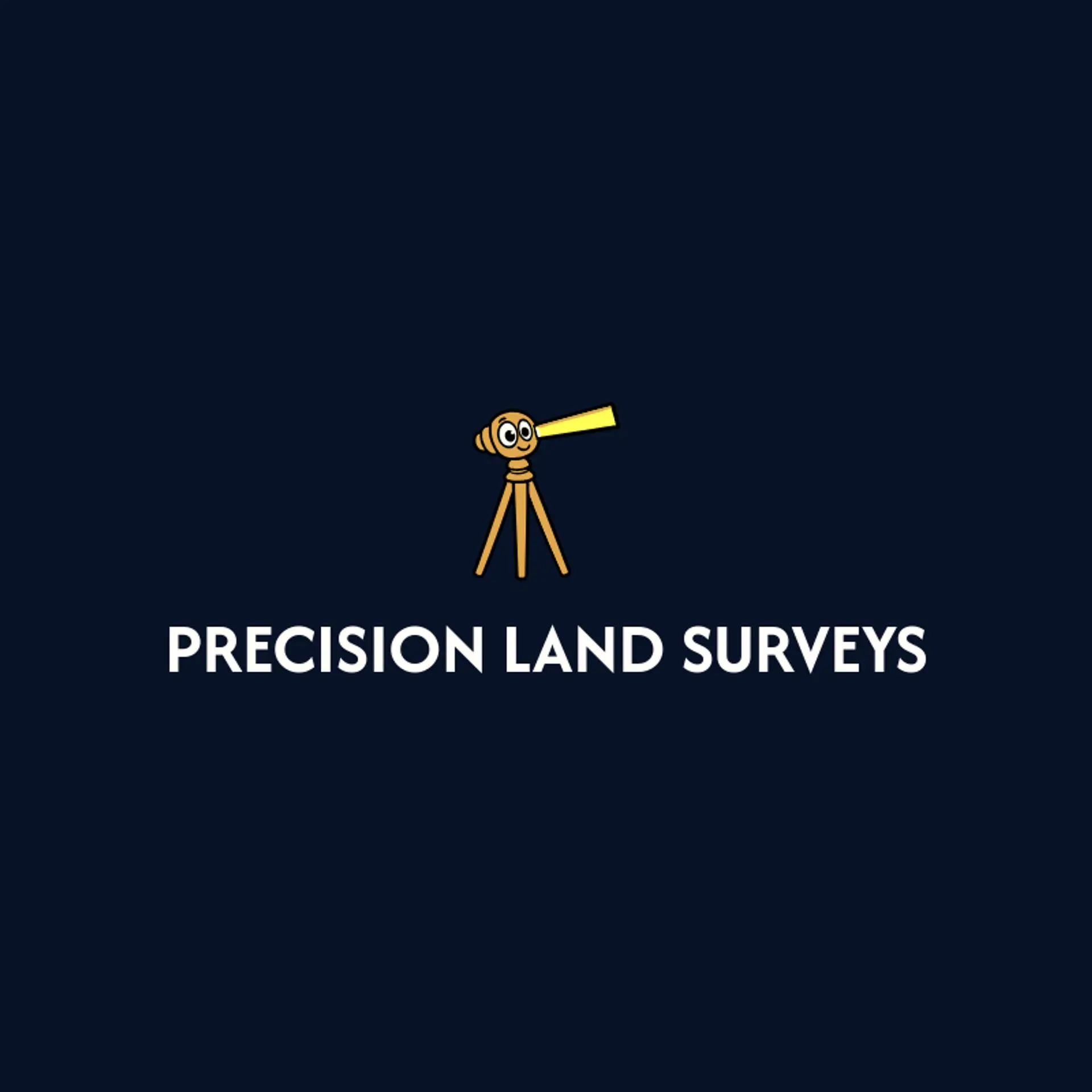 Precision Land Surveys logo for surveying