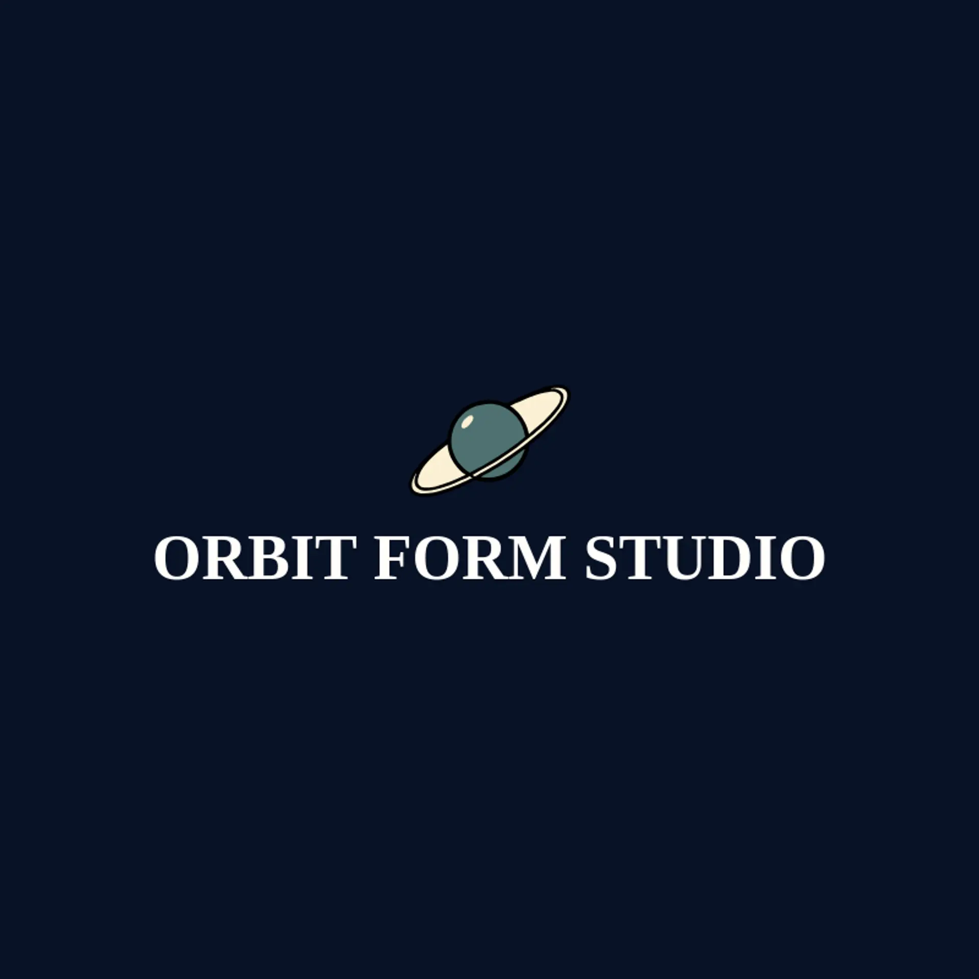 Orbit Form Studio logo for sphere