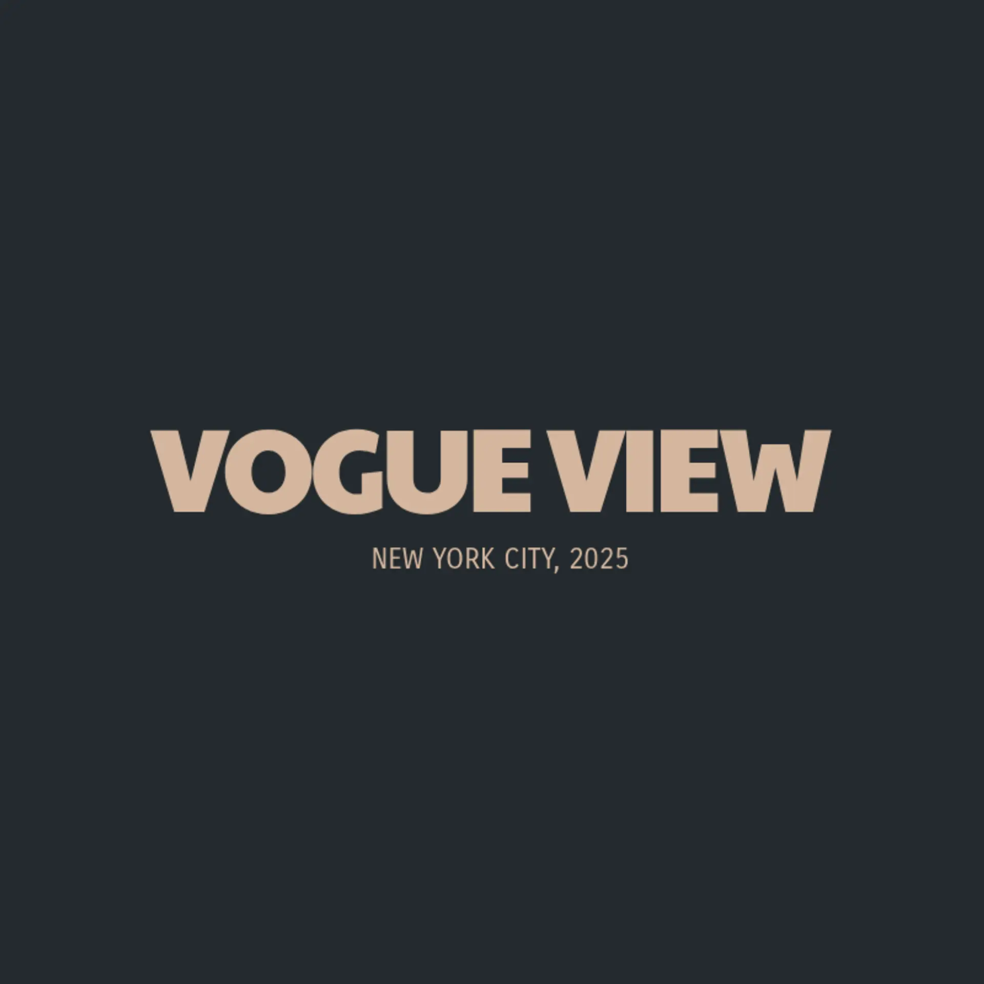 Vogue Vibes logo for fashion blog