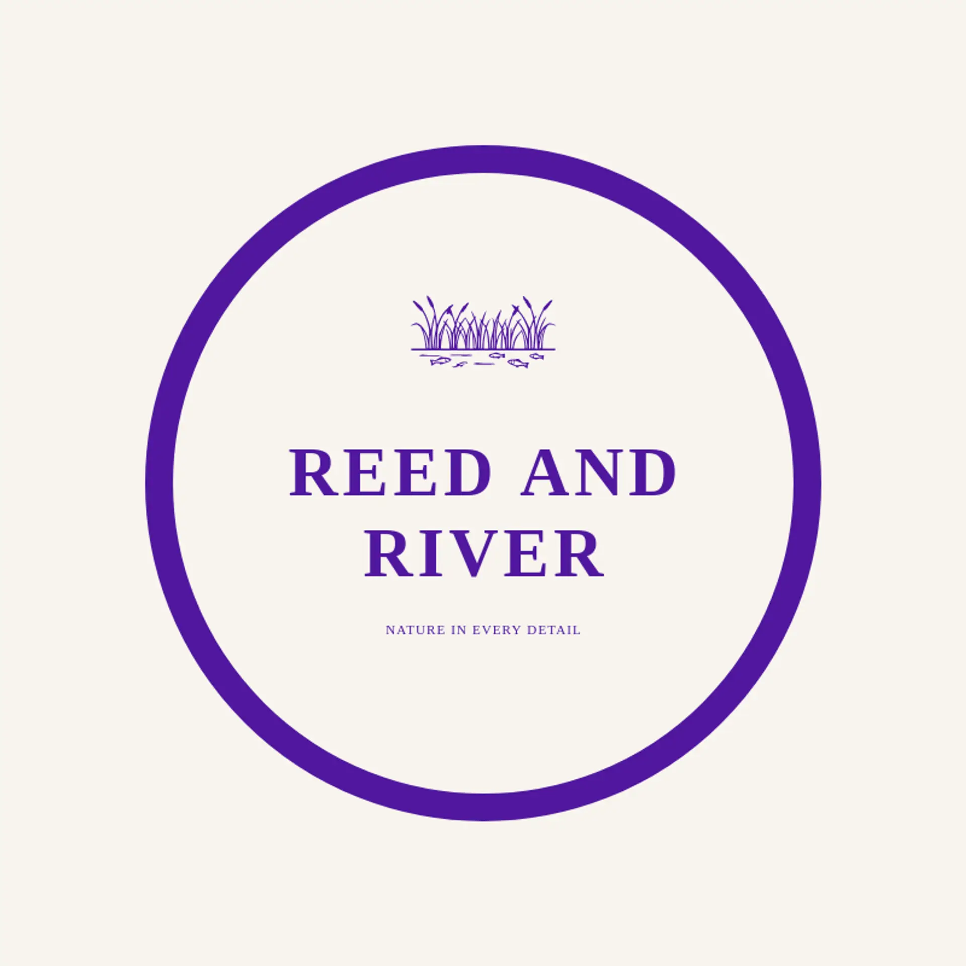 Reed And River logo for river