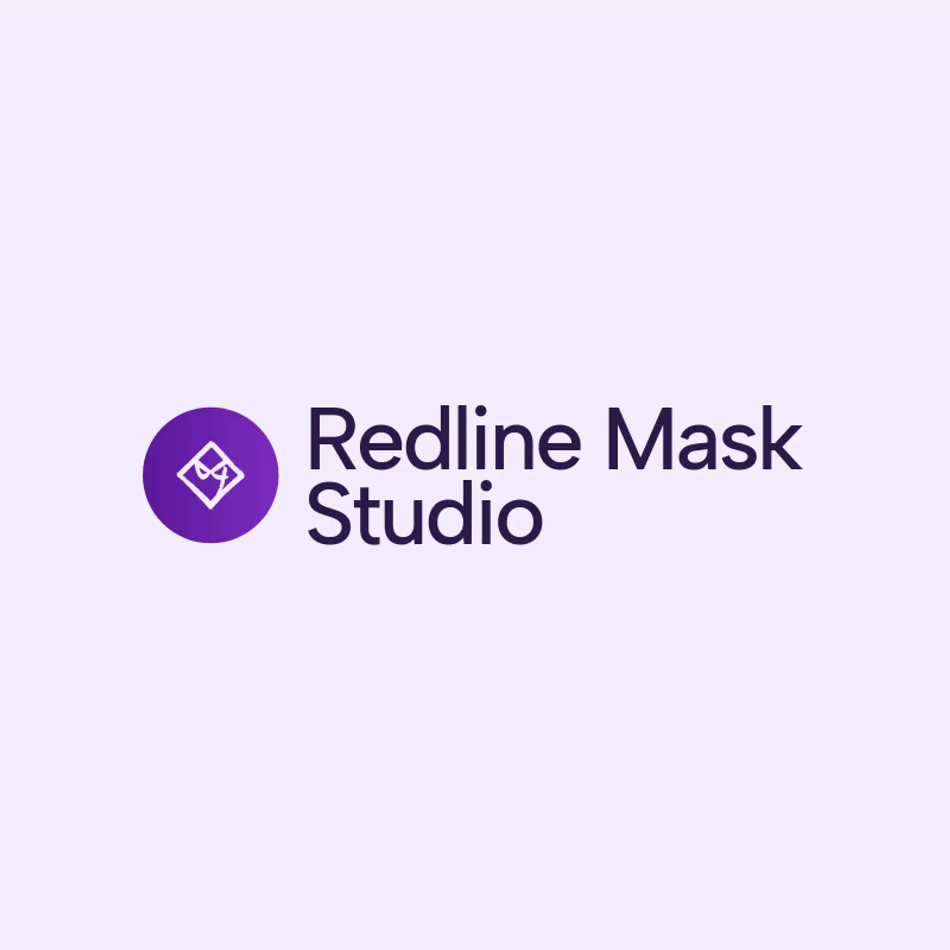 Redline Mask Studio logo for ninja