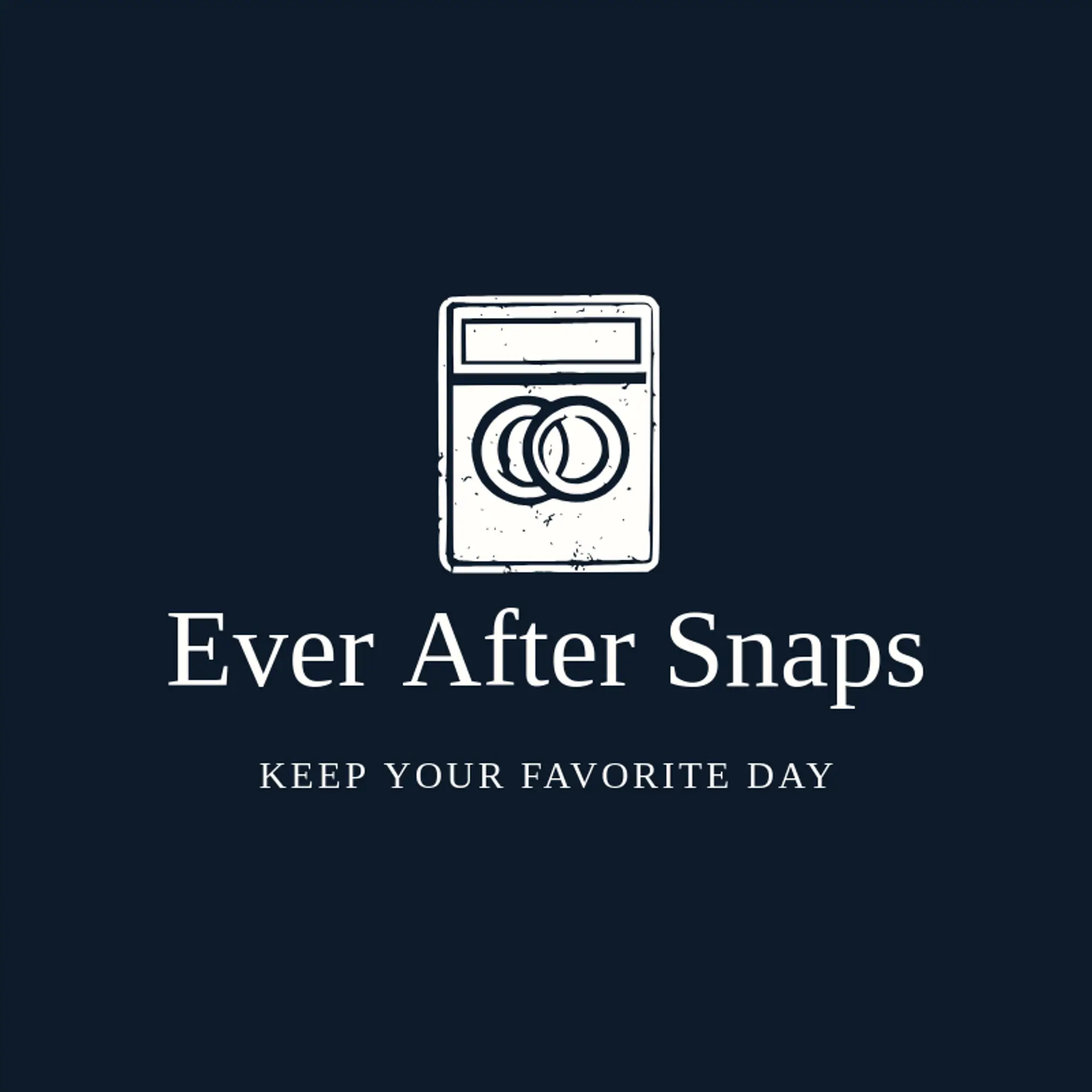 Ever After Snaps logo for photo booth