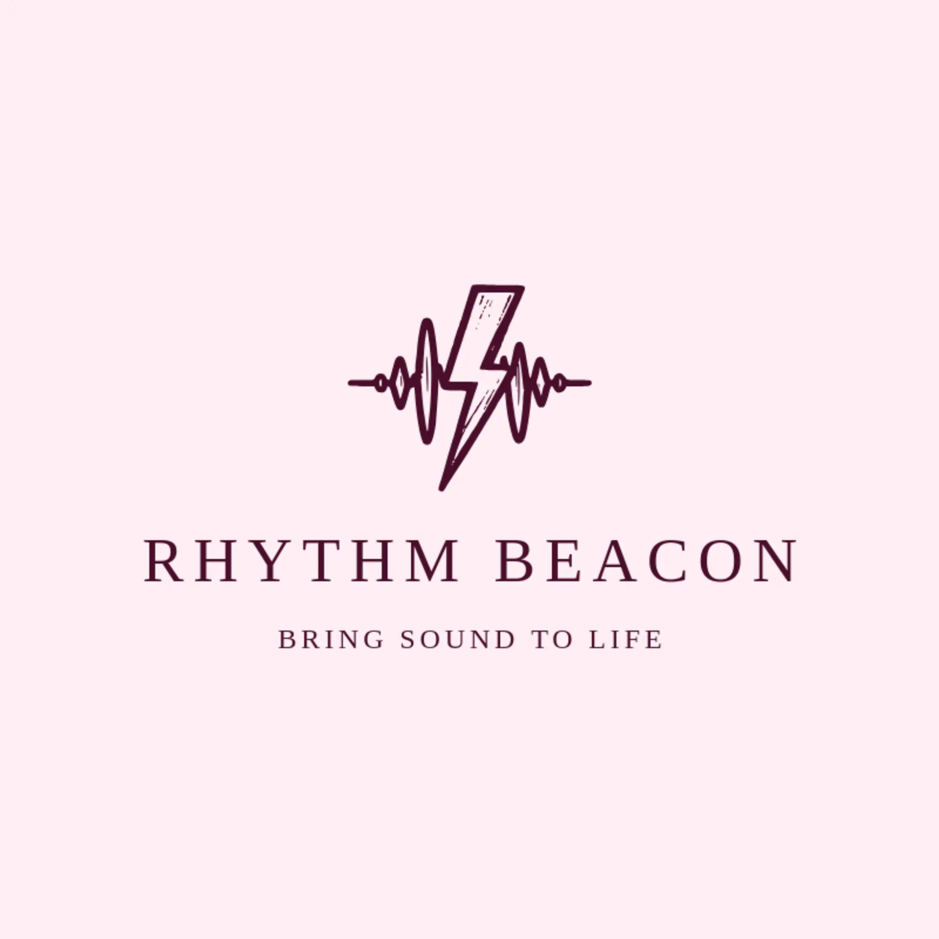 Rhythm Beacon logo for sound wave