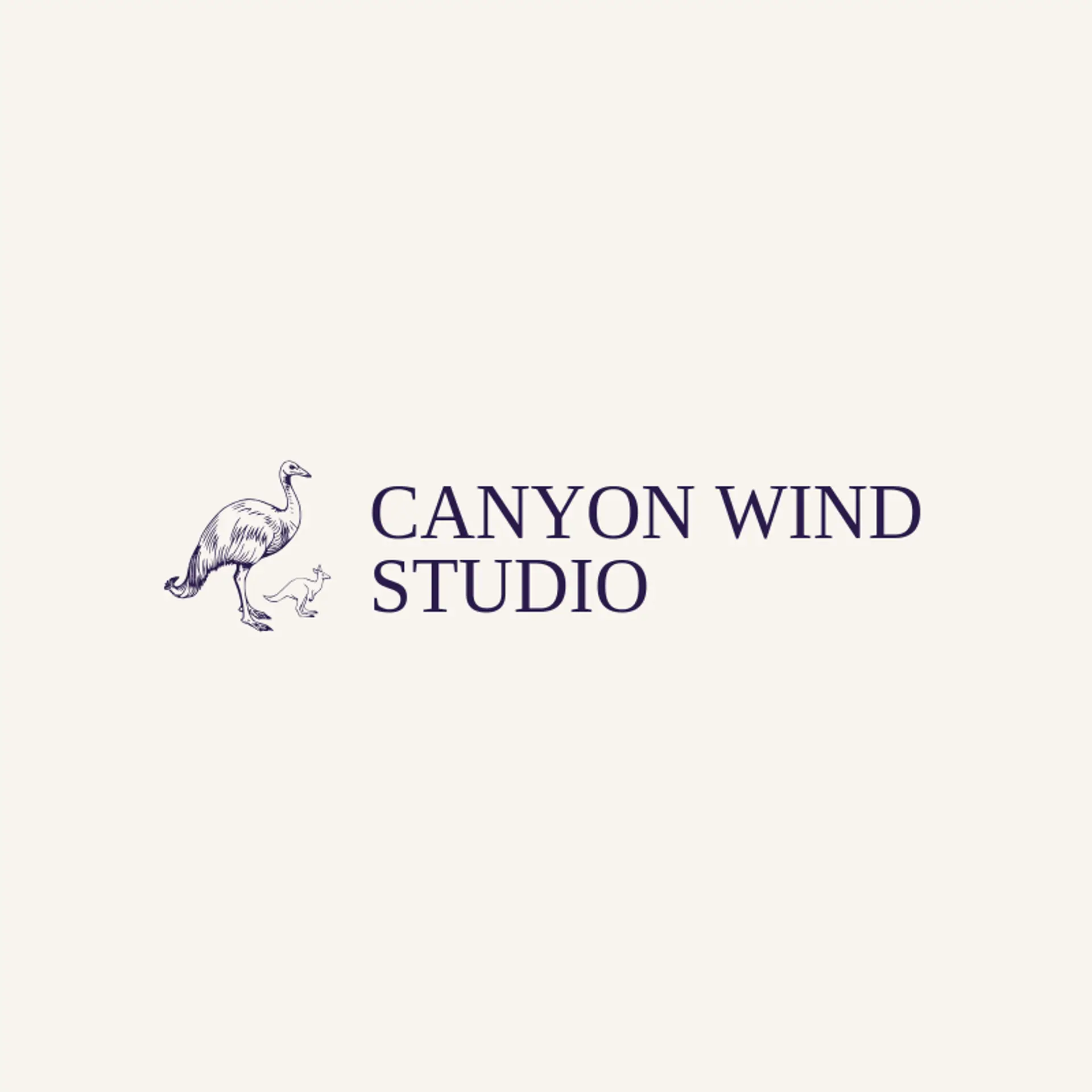 Canyon Wind Studio logo for outback