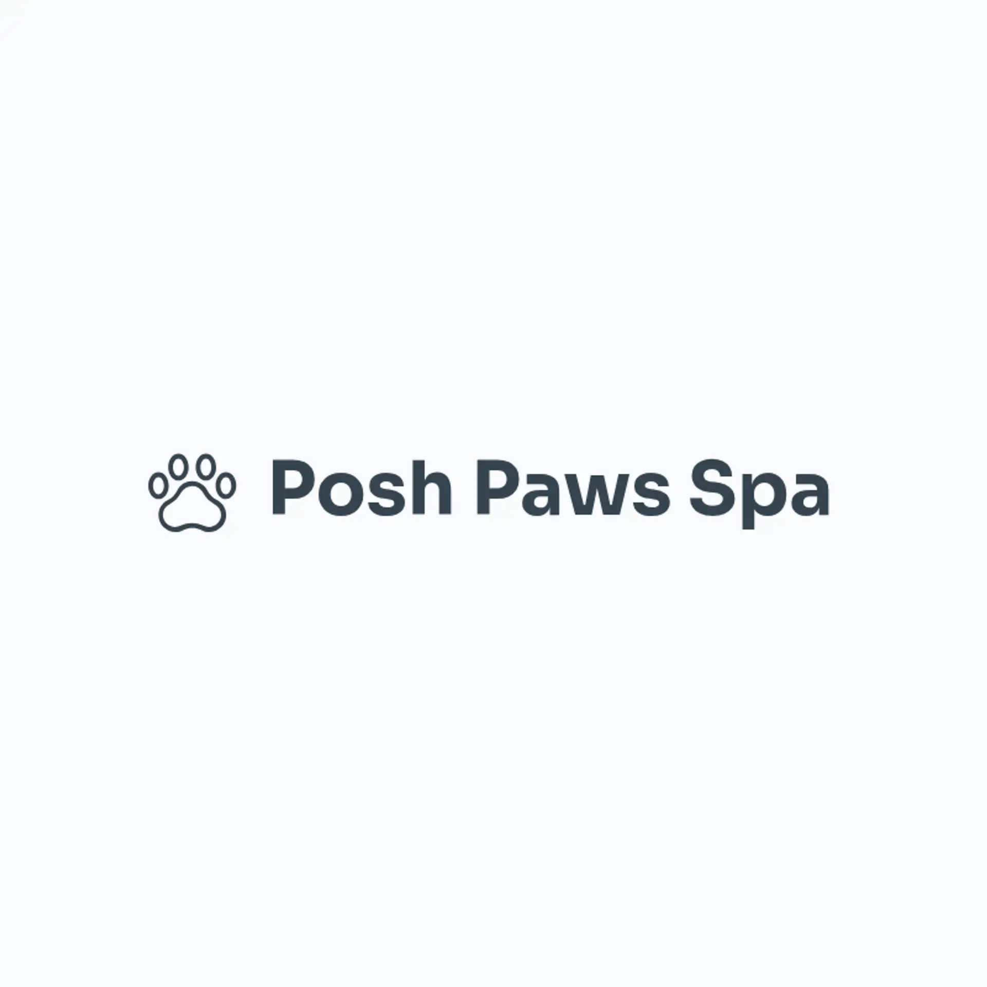 Velvet Paw Spa logo for grooming salon