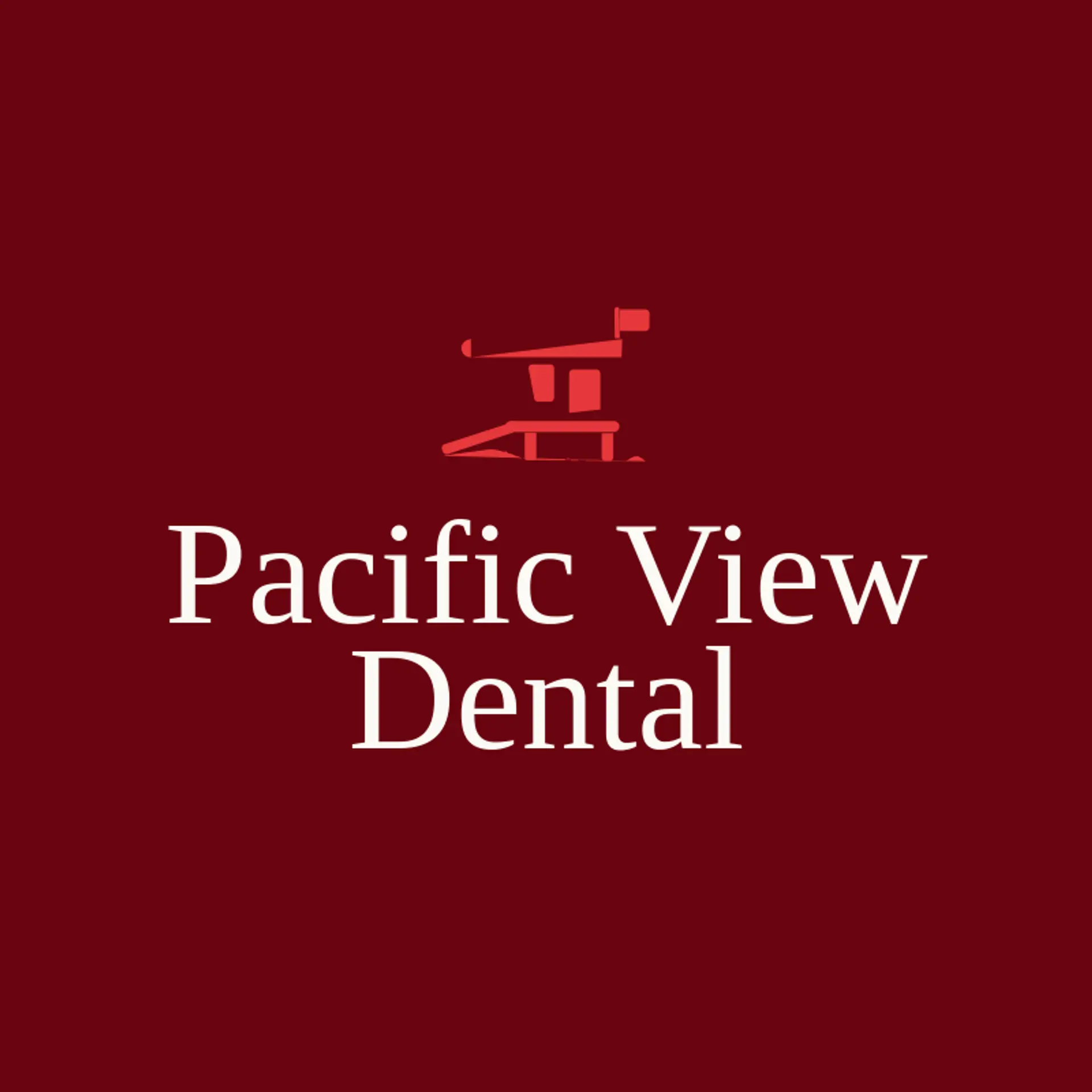 Pacific View Dental logo for los angeles