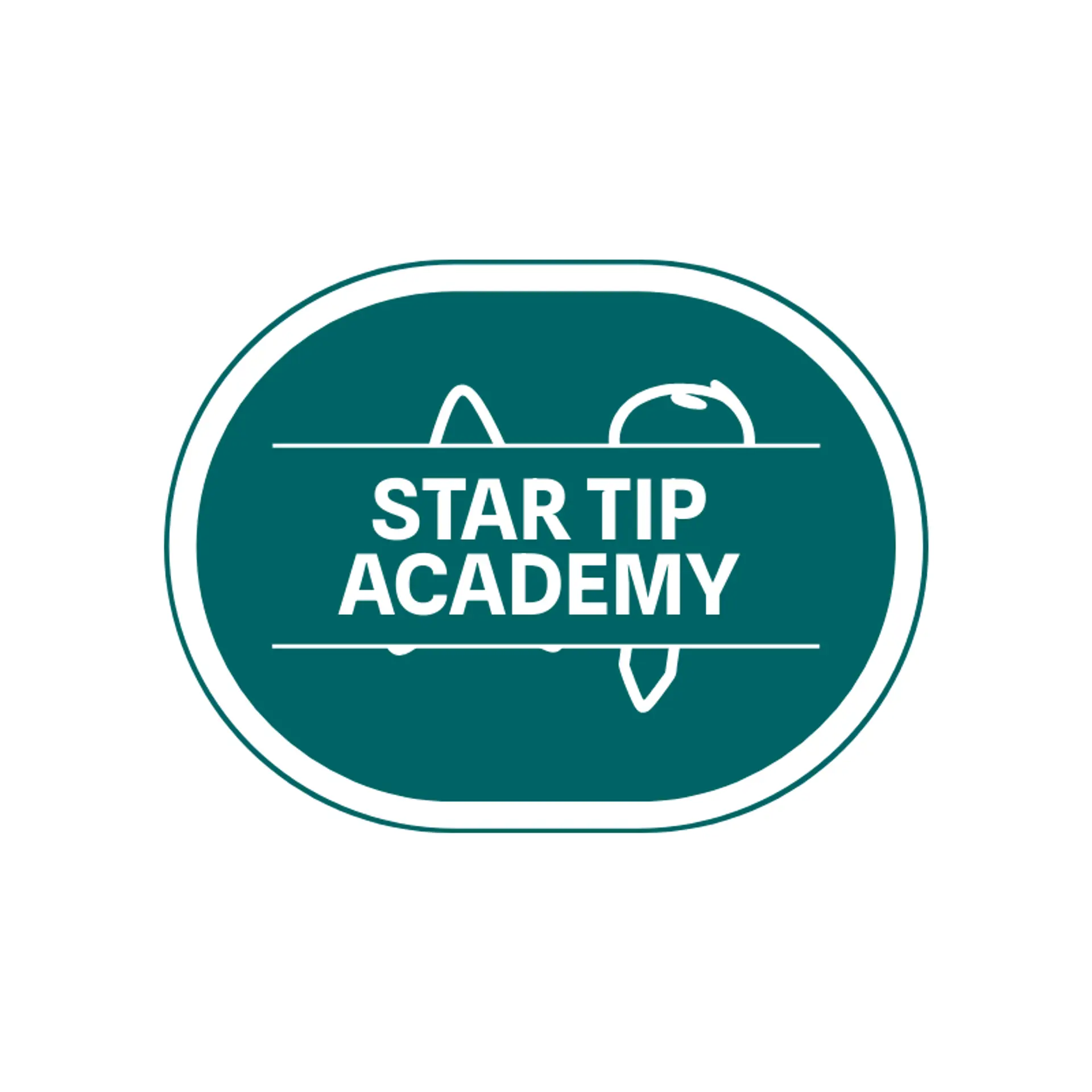 Star Tip Academy logo for nail