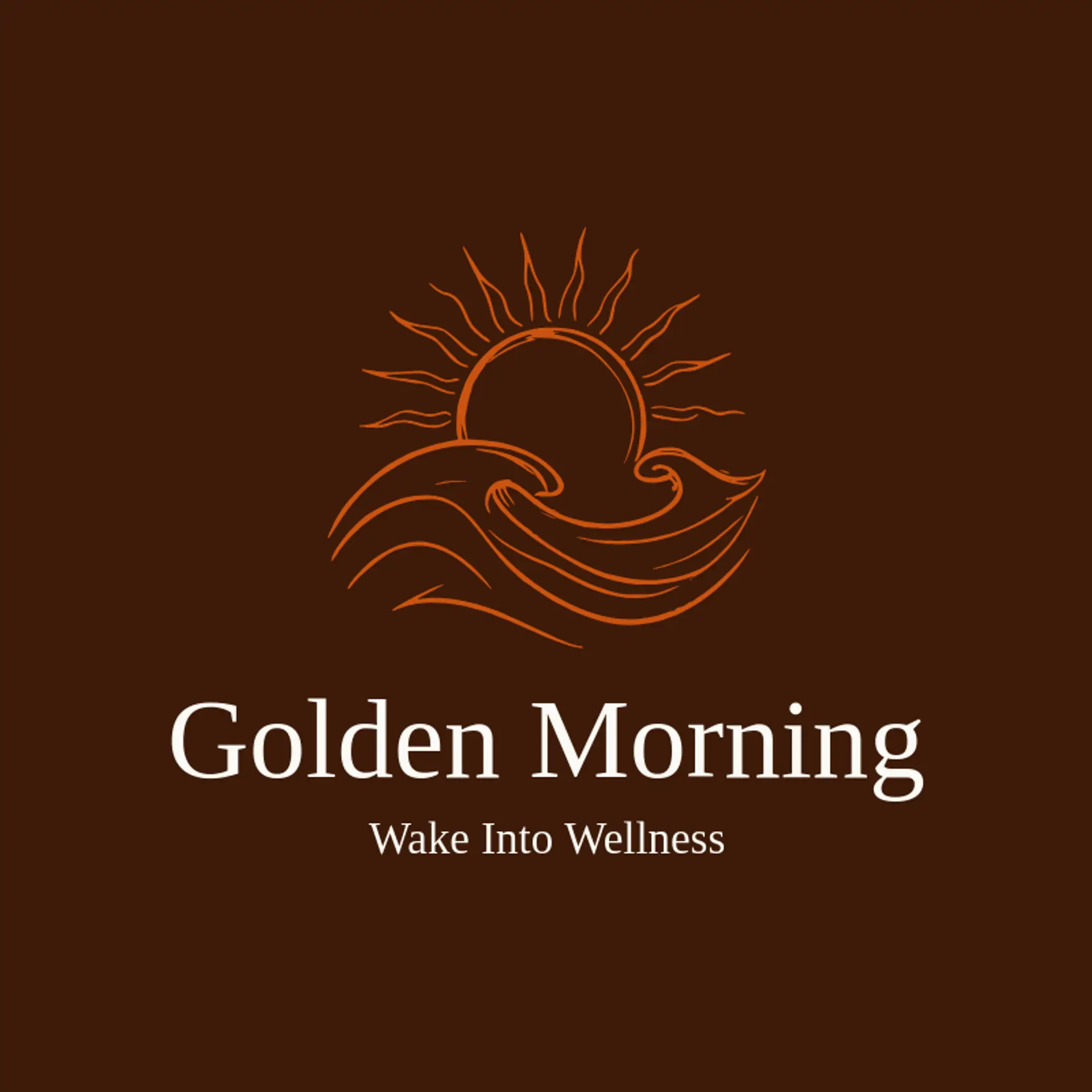 Golden Morning logo for wellness