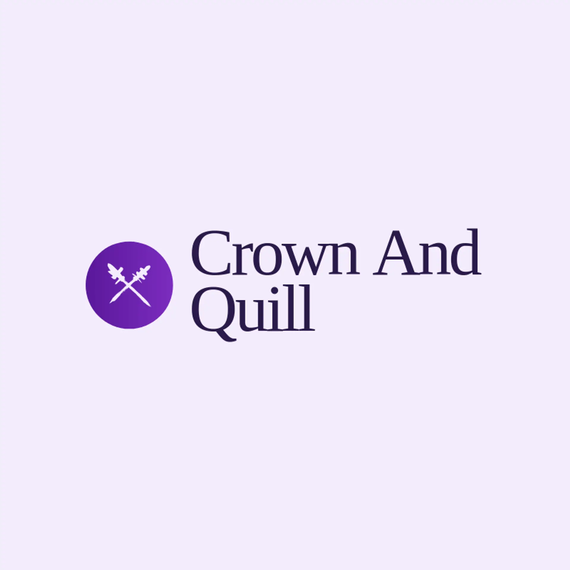 Crown And Quill logo for emperor