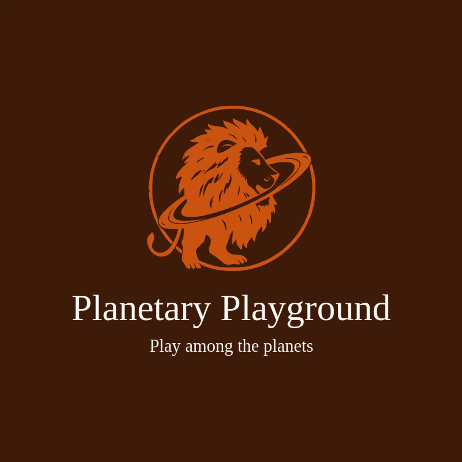 Planetary Playground logo for saturn