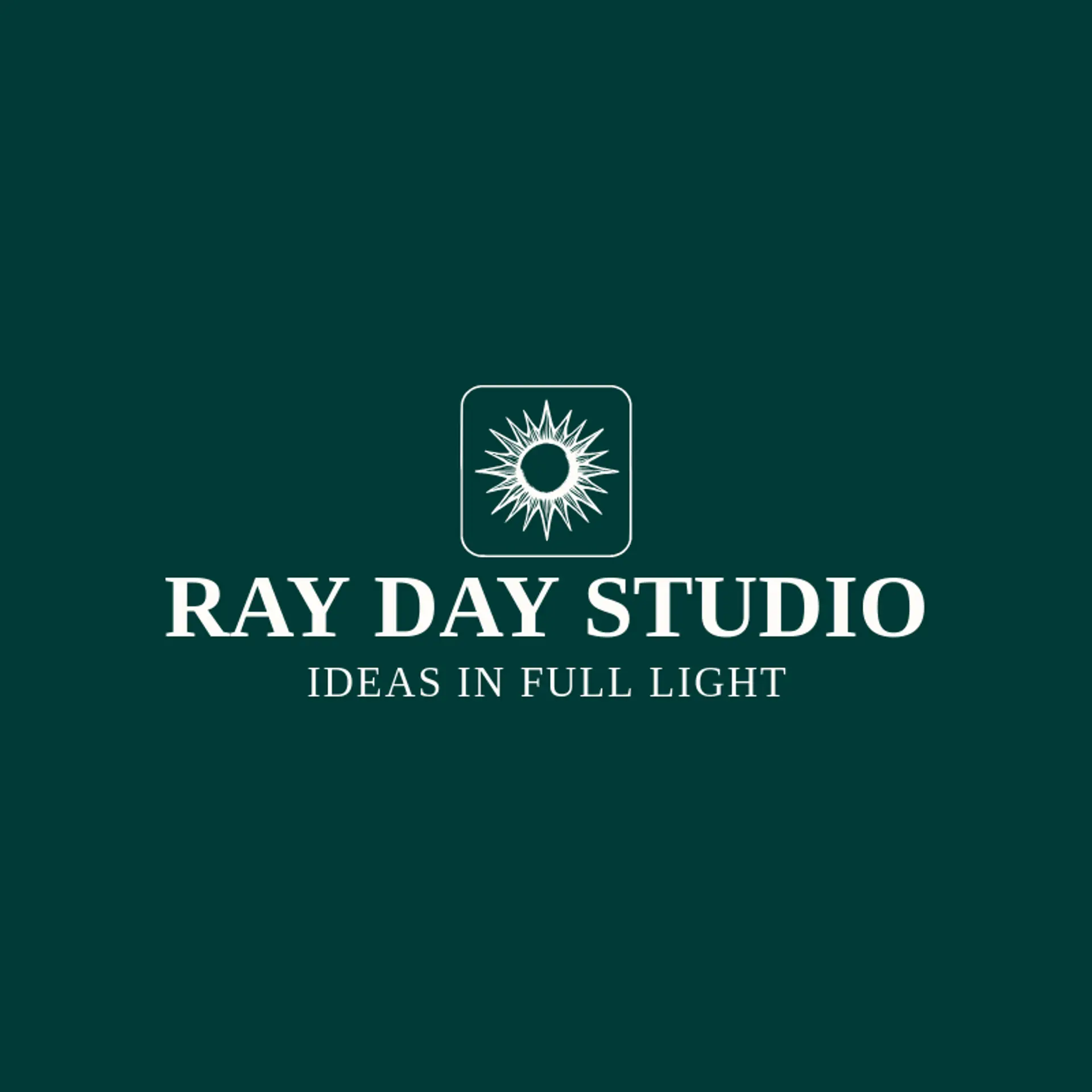 Ray Day Studio logo for sunshine