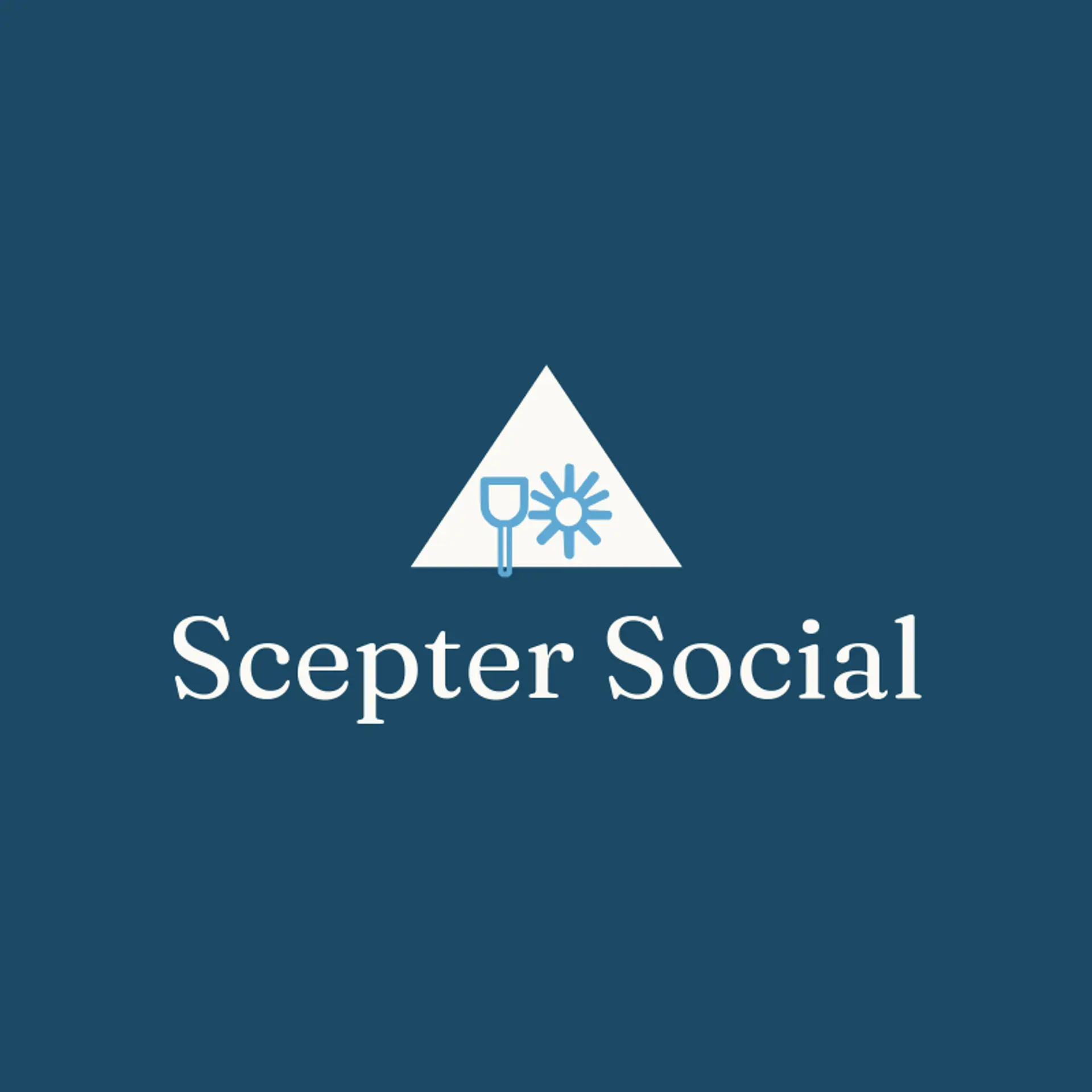 Scepter Social logo for monarch