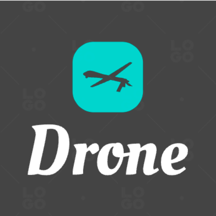 Drone silhouette logo, png | PNGWing