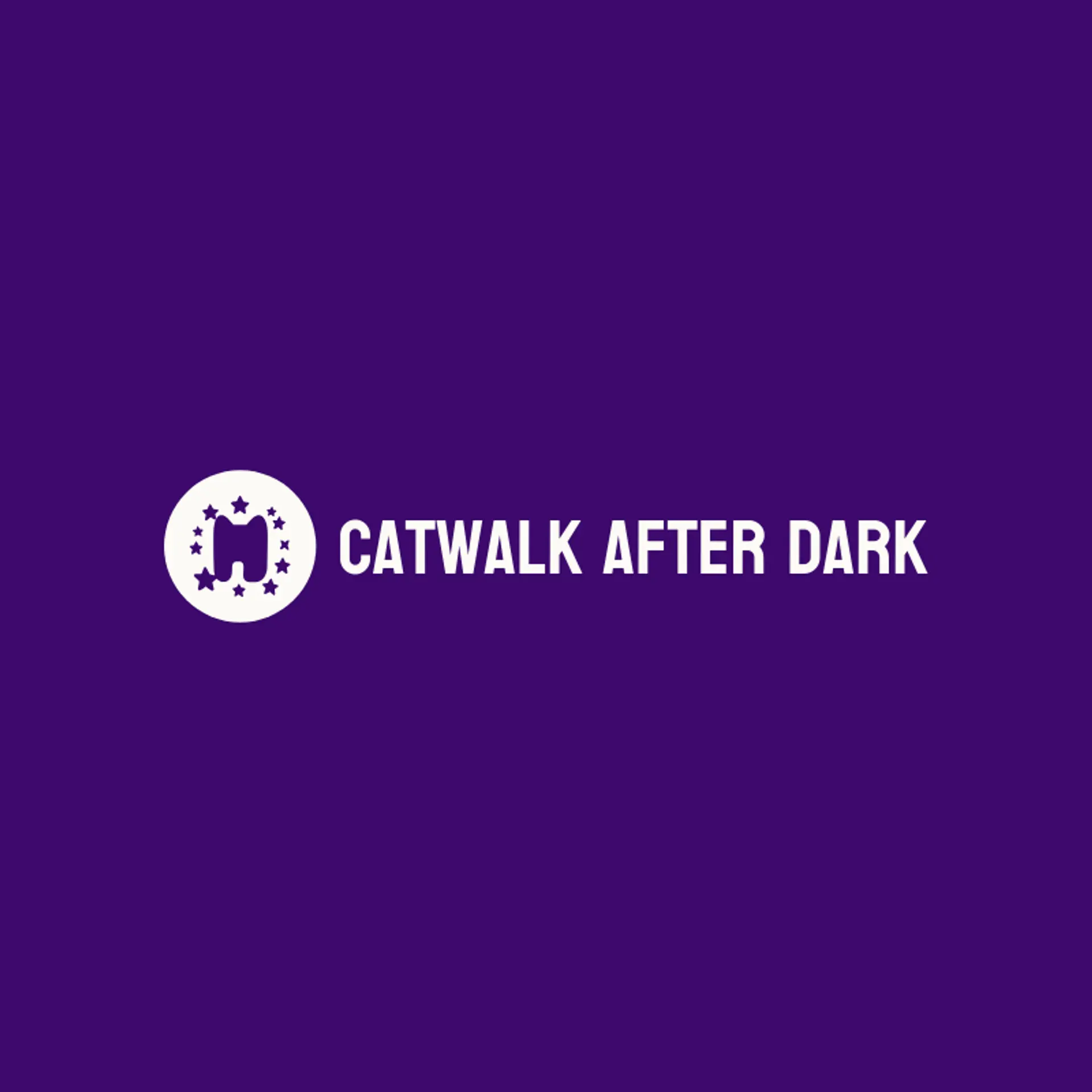 Catwalk After Dark logo for halloween