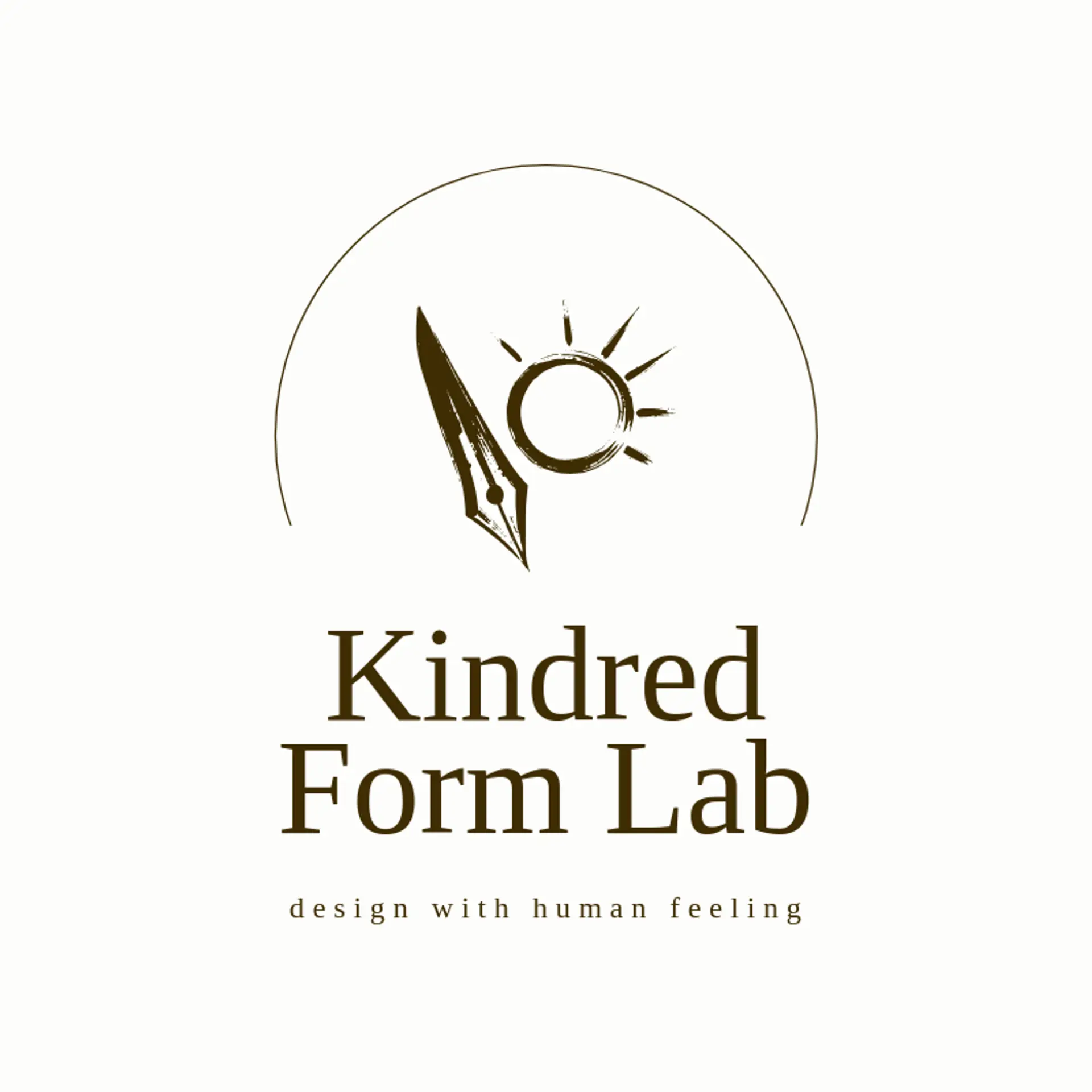 Kindred Form Lab logo for designer