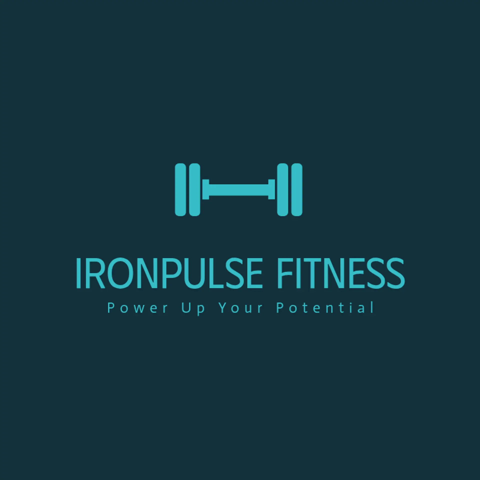 Pulse Forge Fitness logo for fitness gym