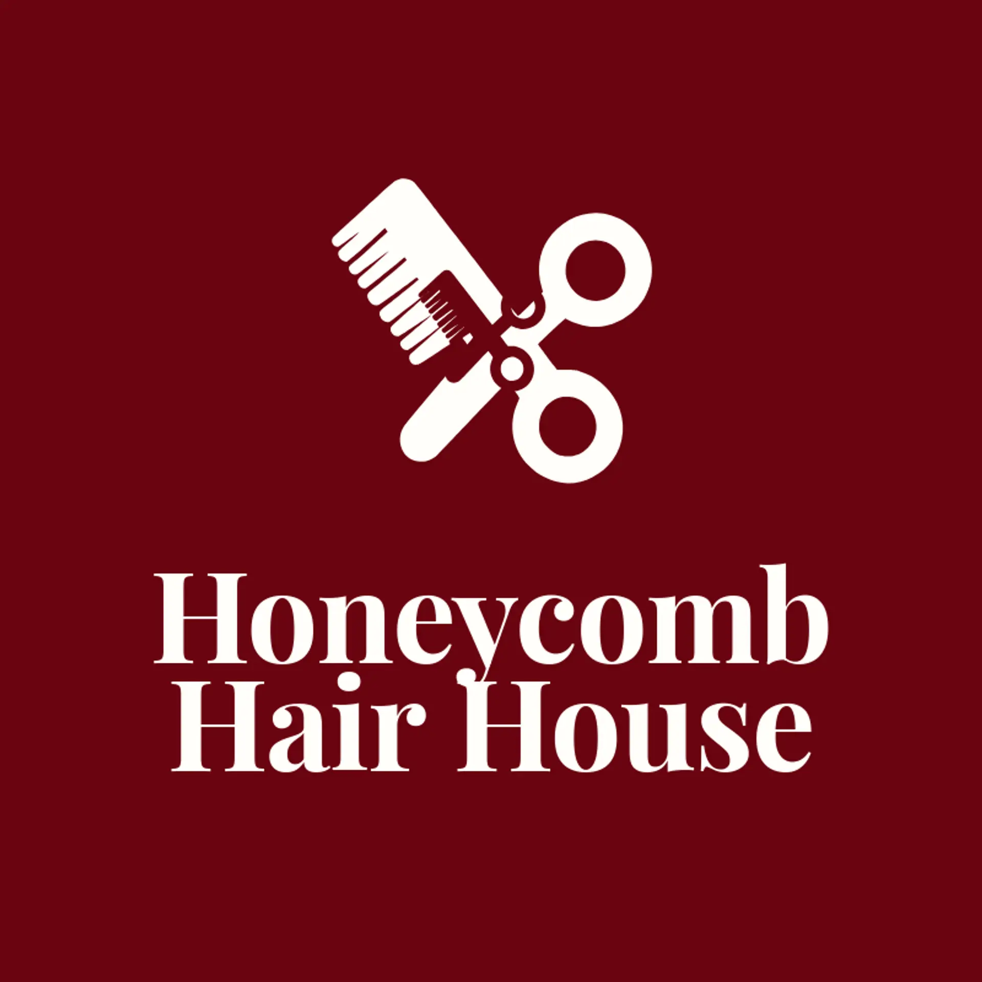 Honeycomb Hair House logo for hair stylist