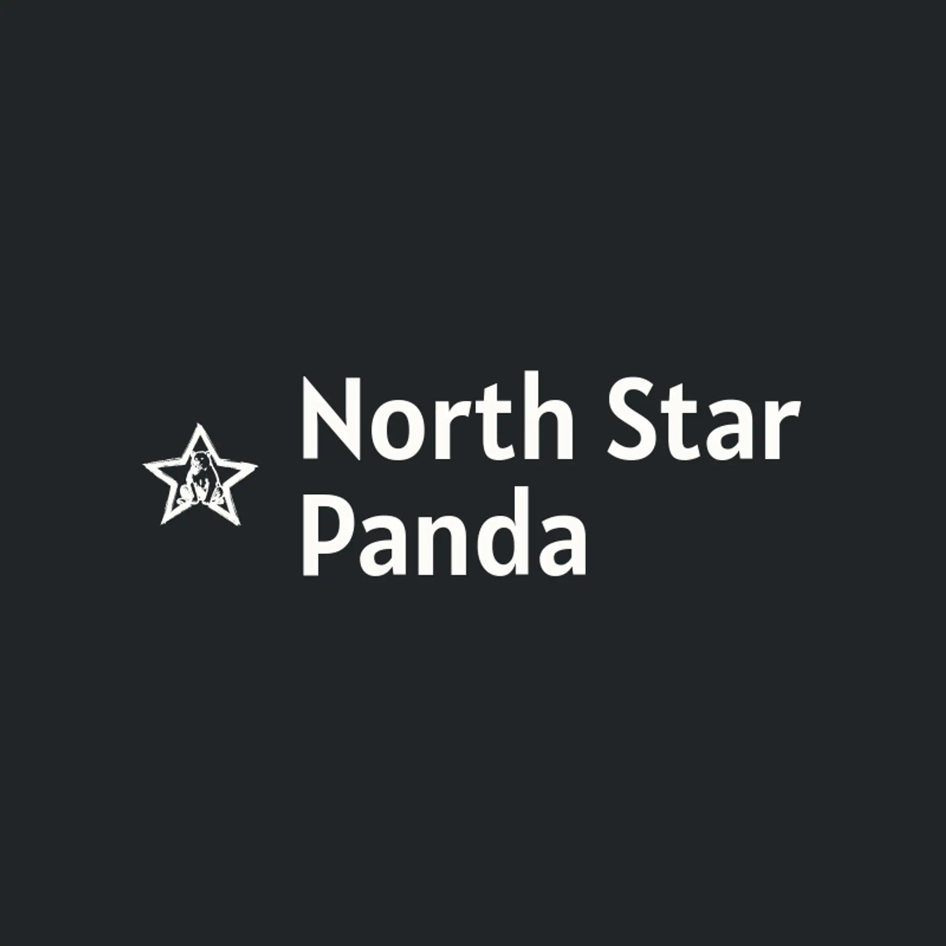 North Star Panda logo for panda