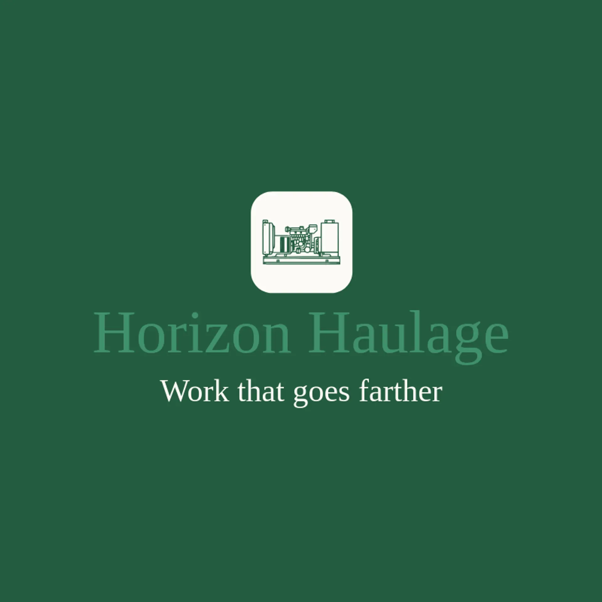 Horizon Haulage logo for diesel