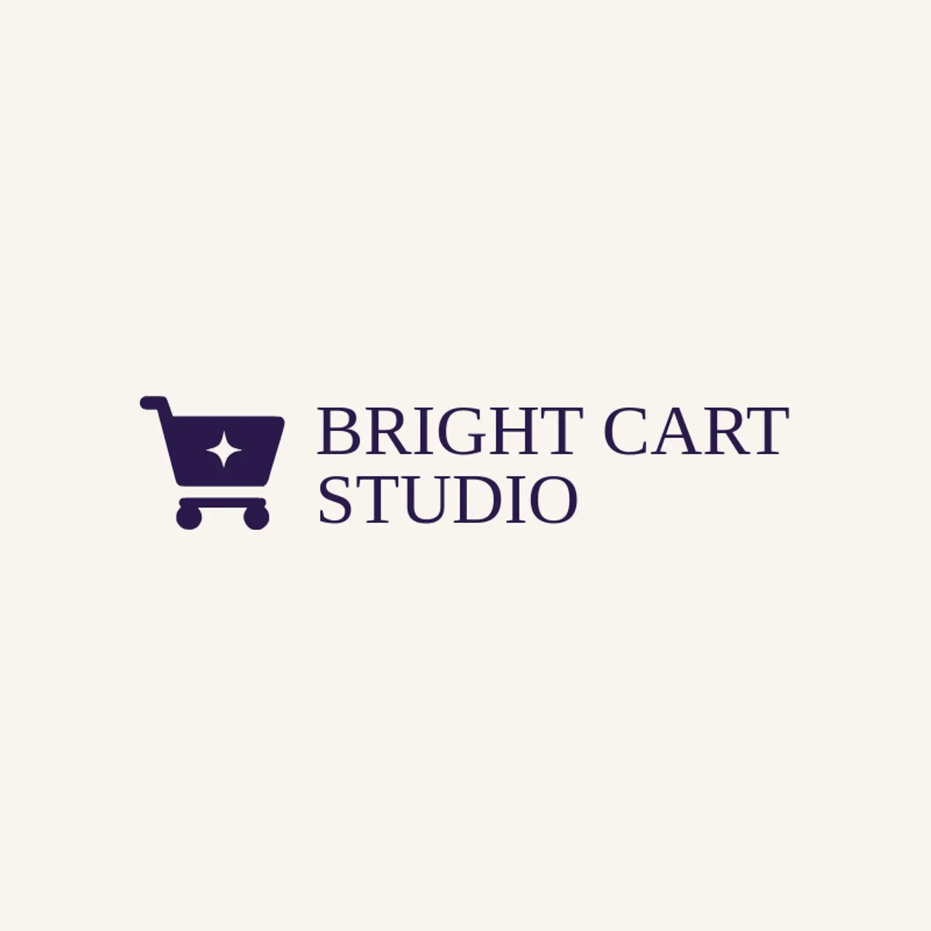 Bright Cart Studio logo for cart