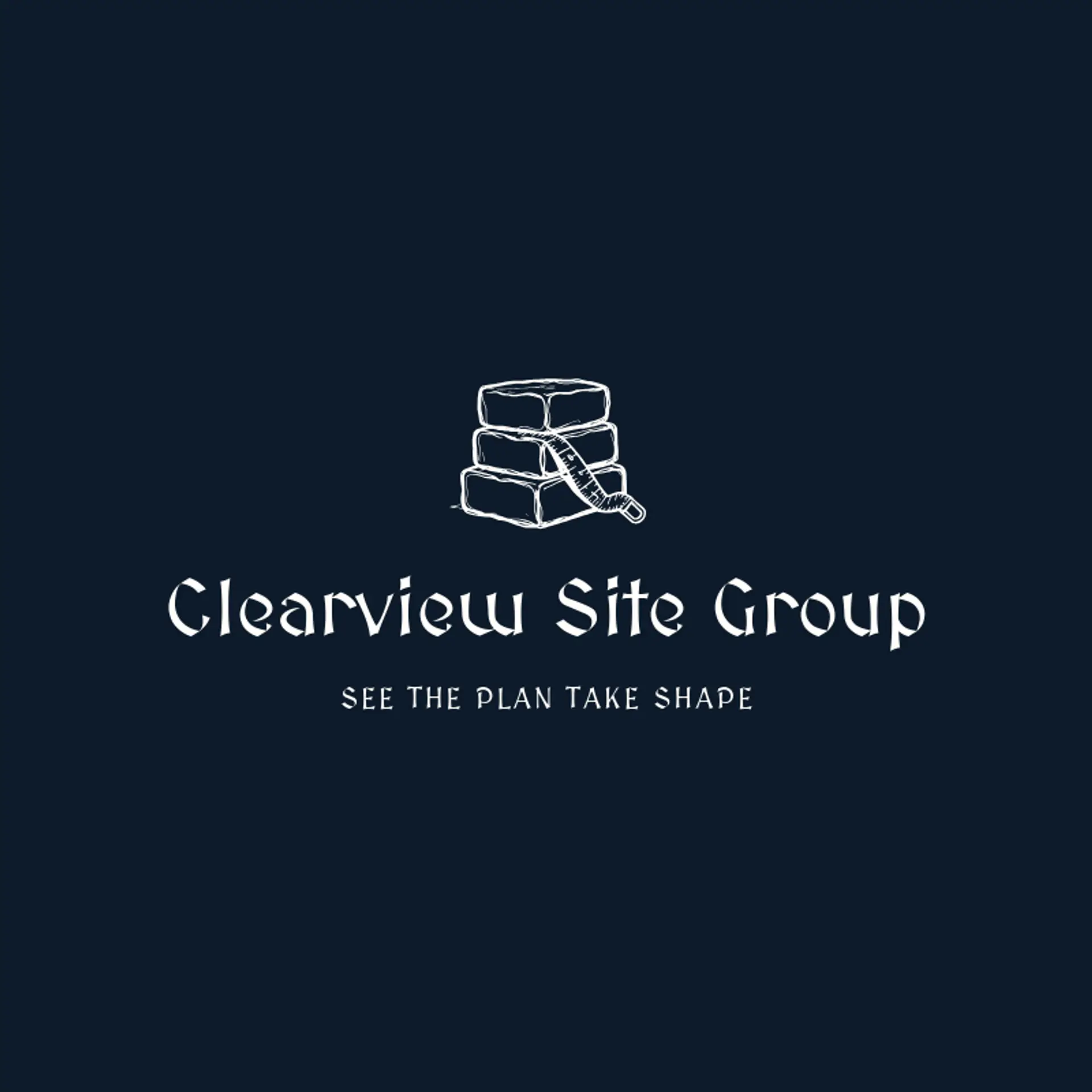 Clearview Site Group logo for construction company