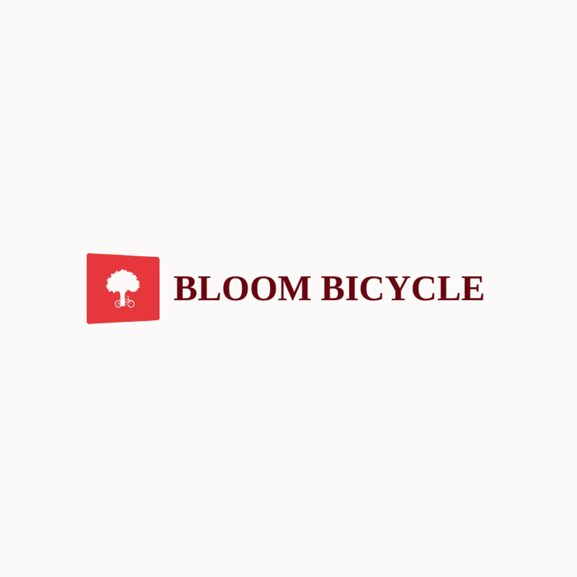 Bloom Bicycle logo for cherry blossom
