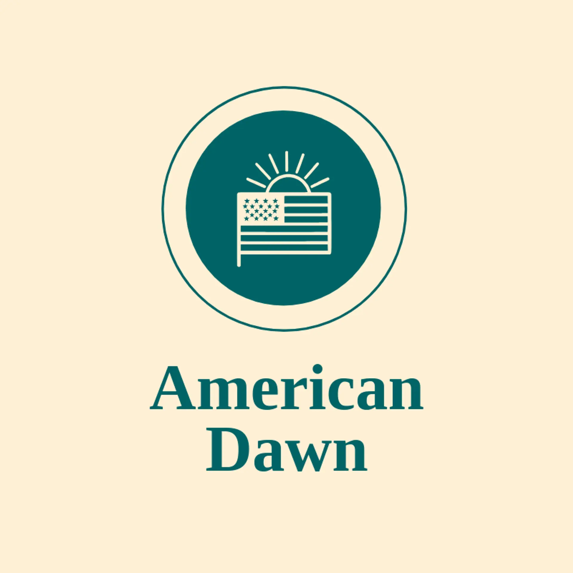 American Dawn logo for usa flag