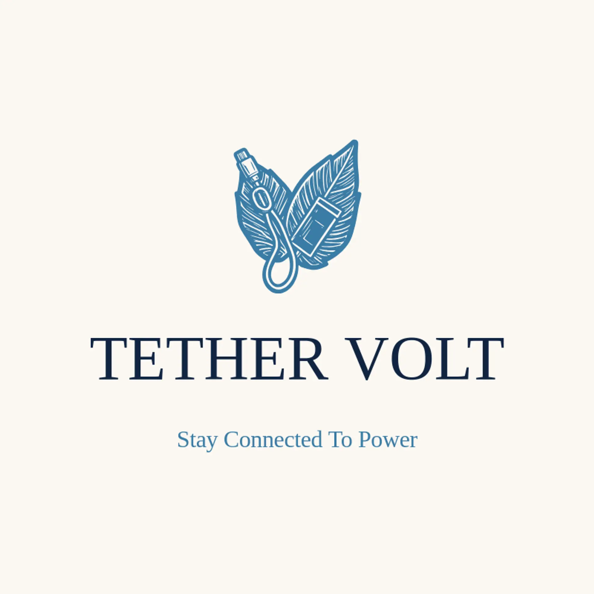 Tether Volt logo for charger