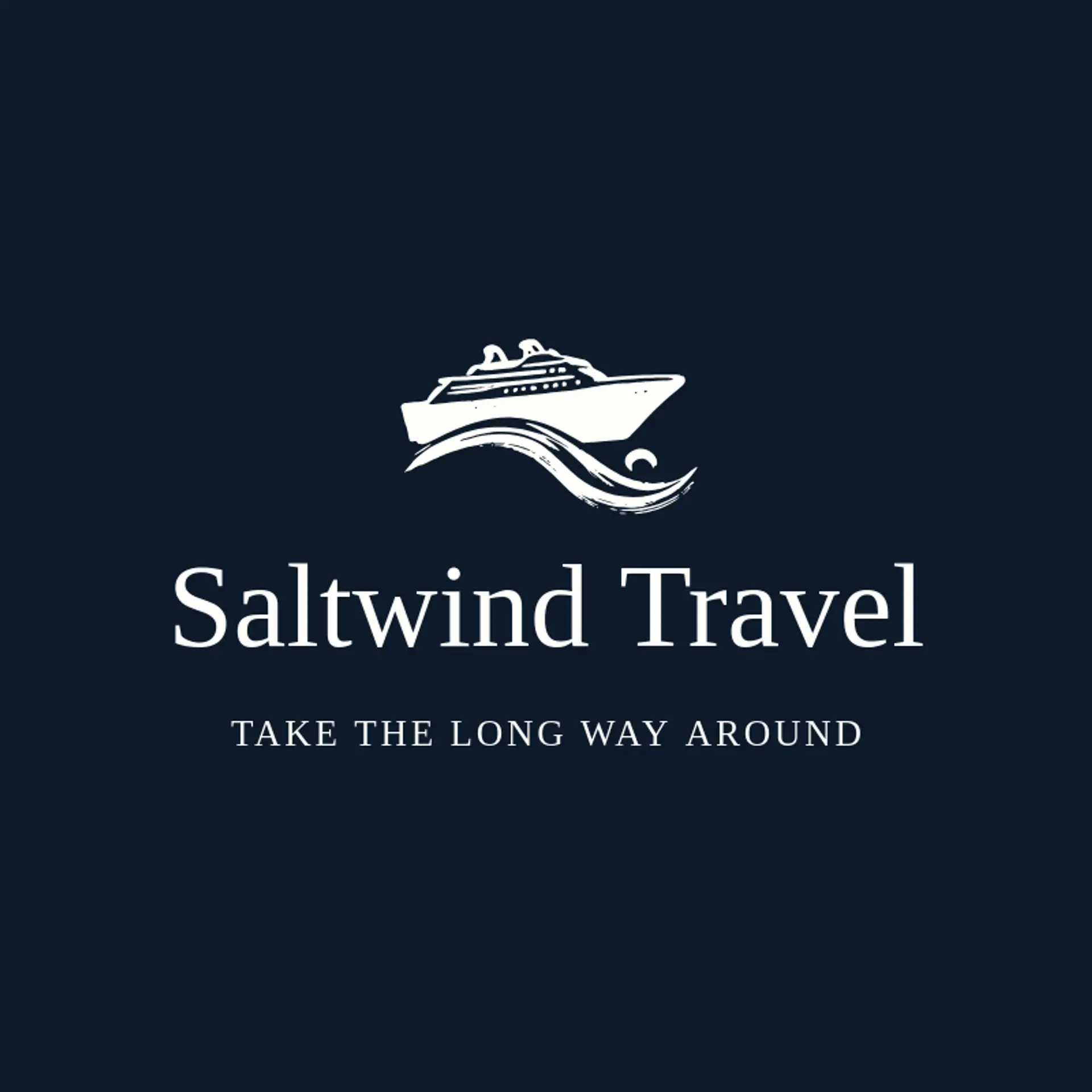 Saltwind Travel logo for cruise ship
