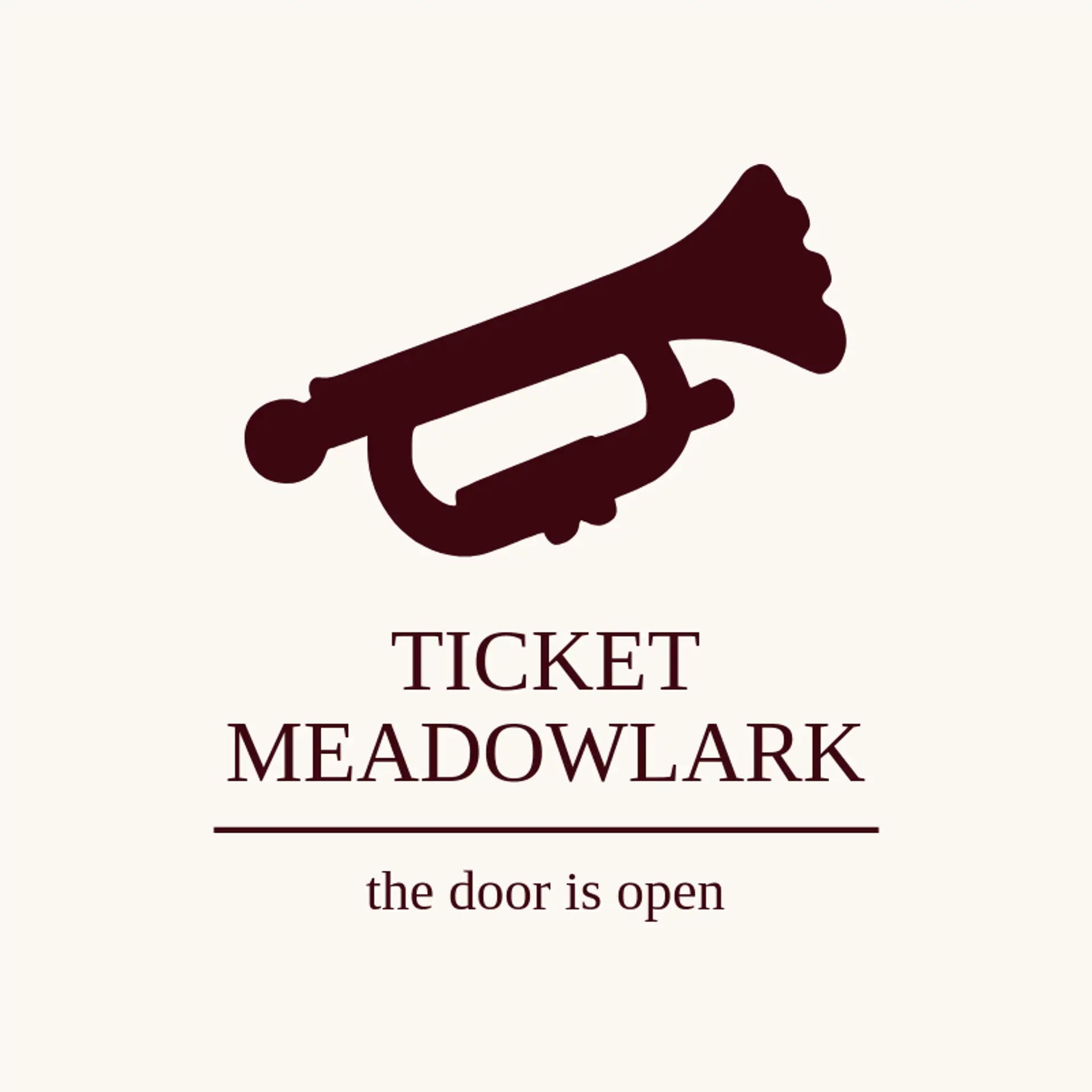 Ticket Meadowlark logo for ticket