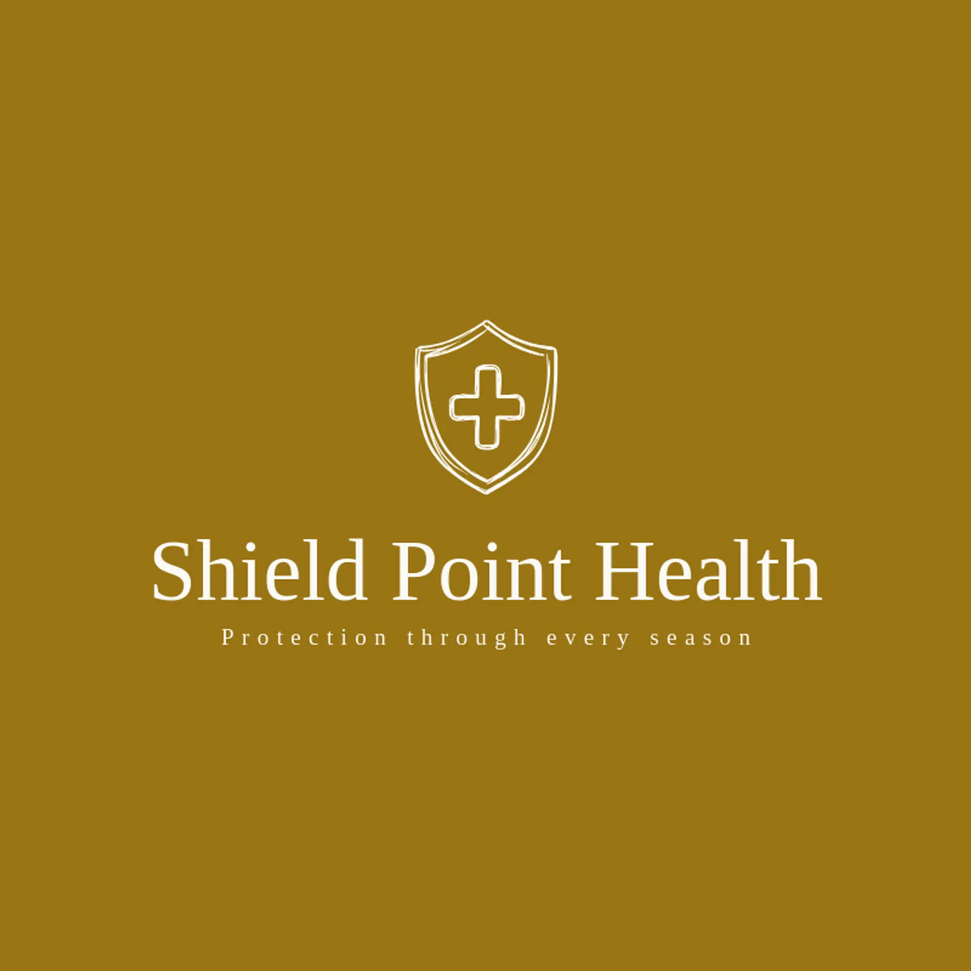 Shield Point Health logo for health care