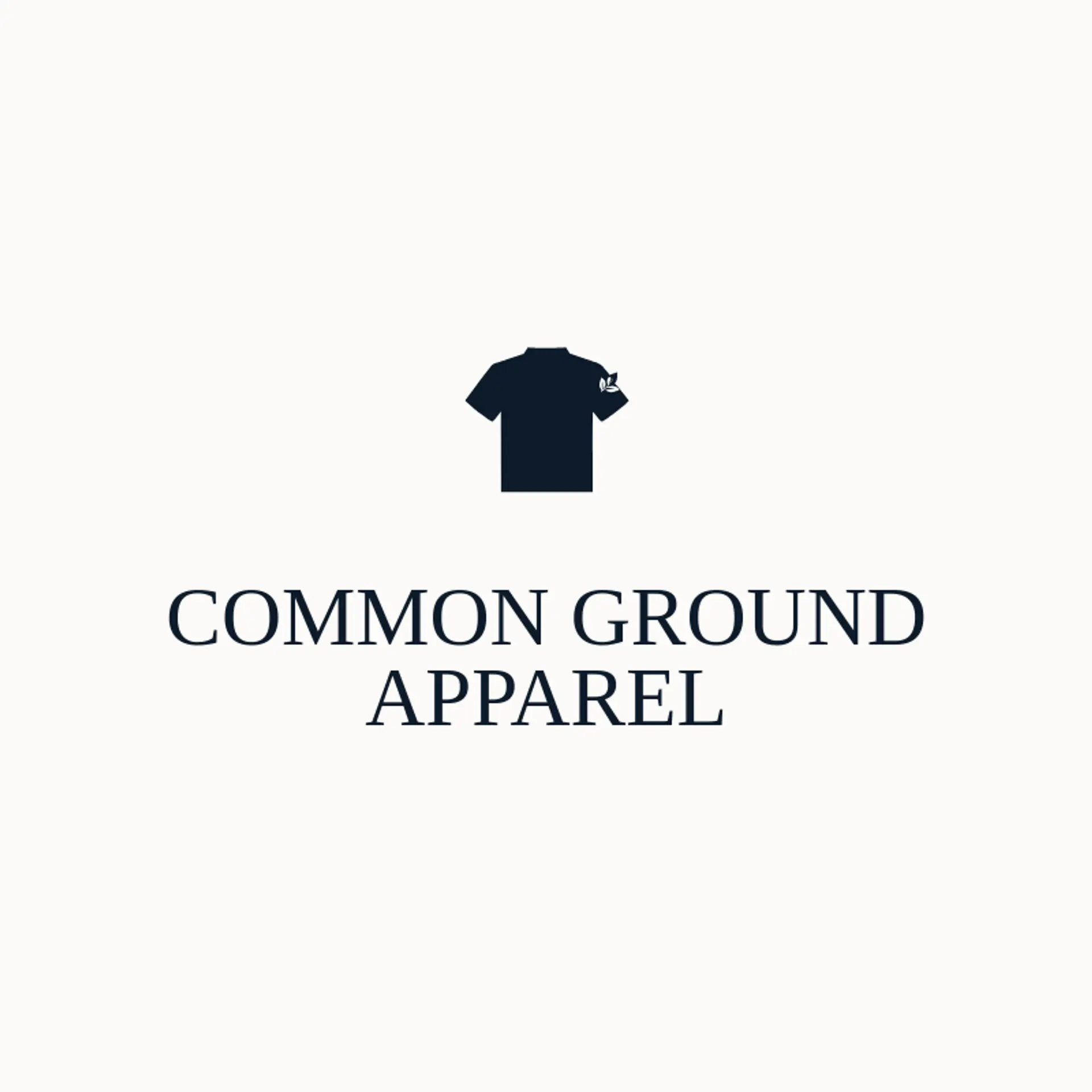Common Ground Apparel logo for uniform