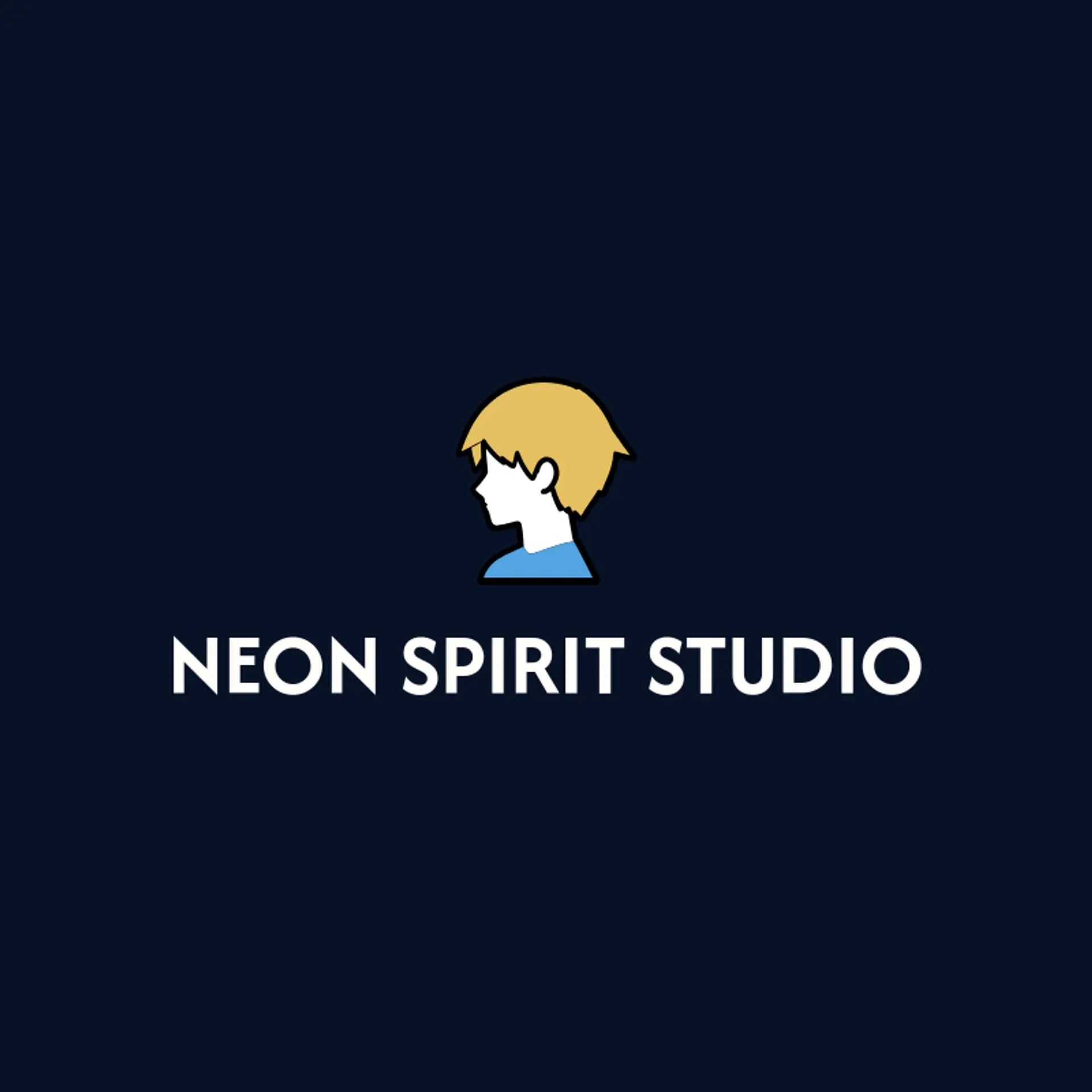 Neon Spirit Studio logo for anime character