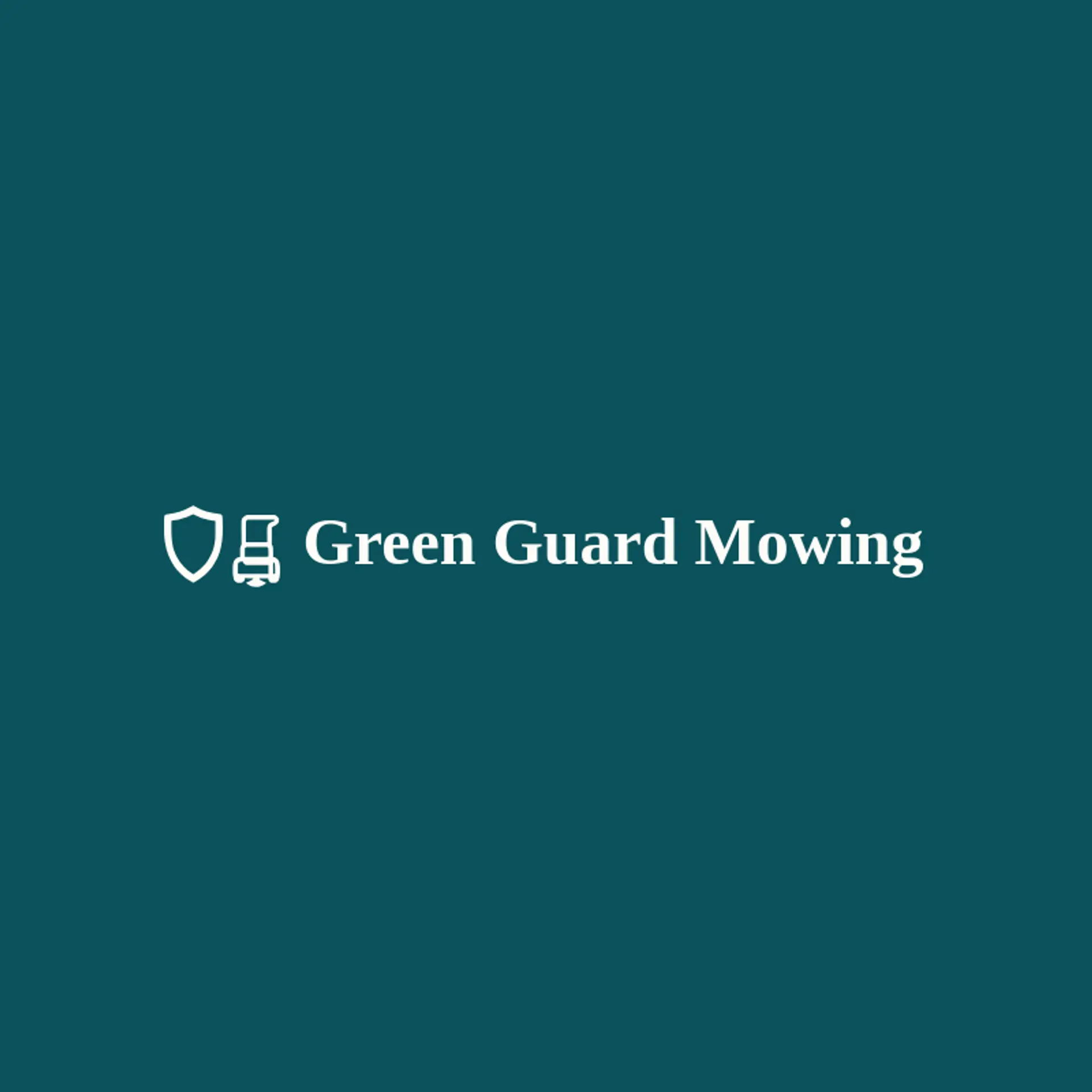 Green Guard Mowing logo for lawn mower