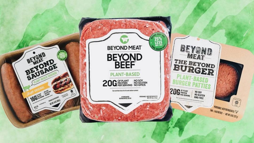 Beyond Meat's plant-based selection