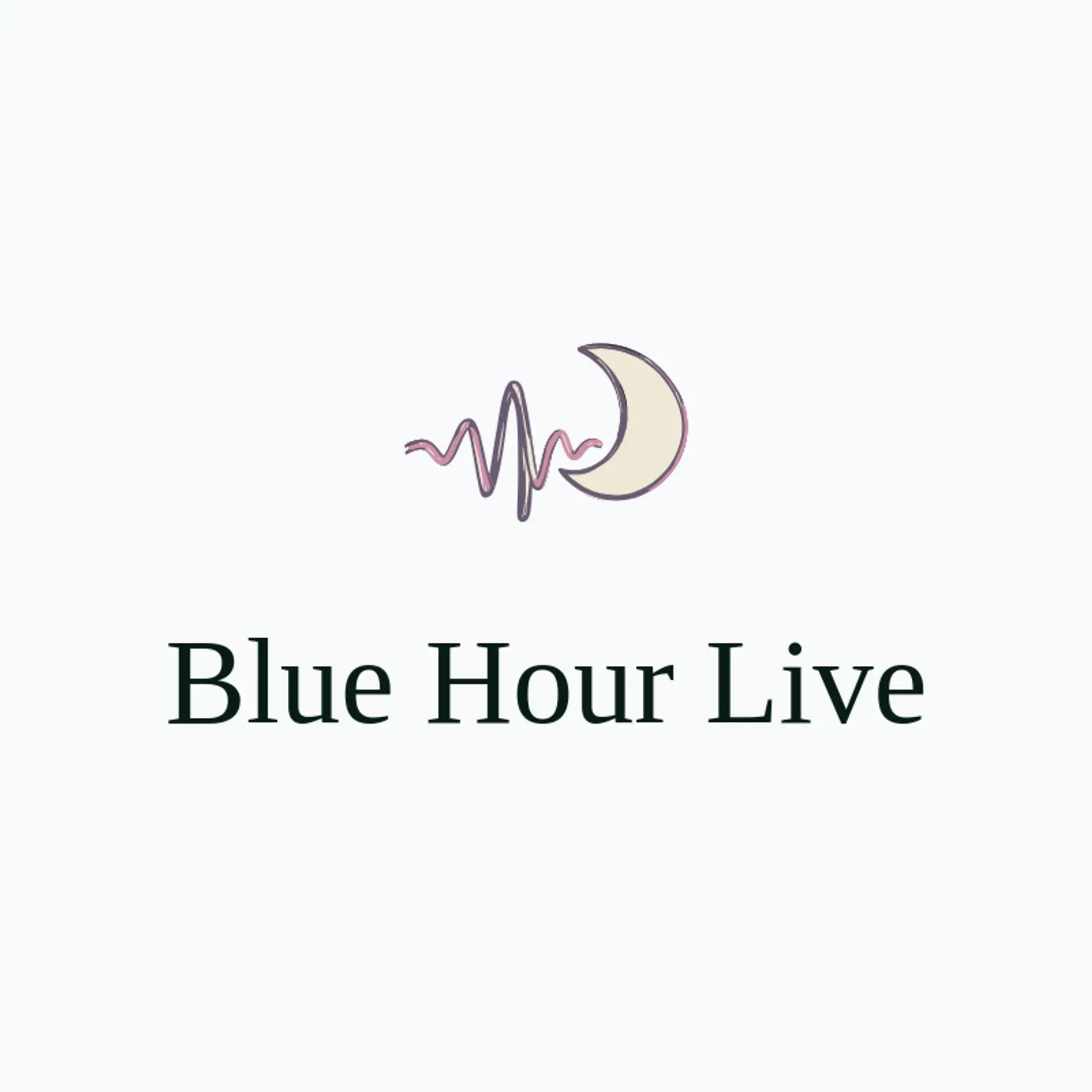 Blue Hour Live logo for concert