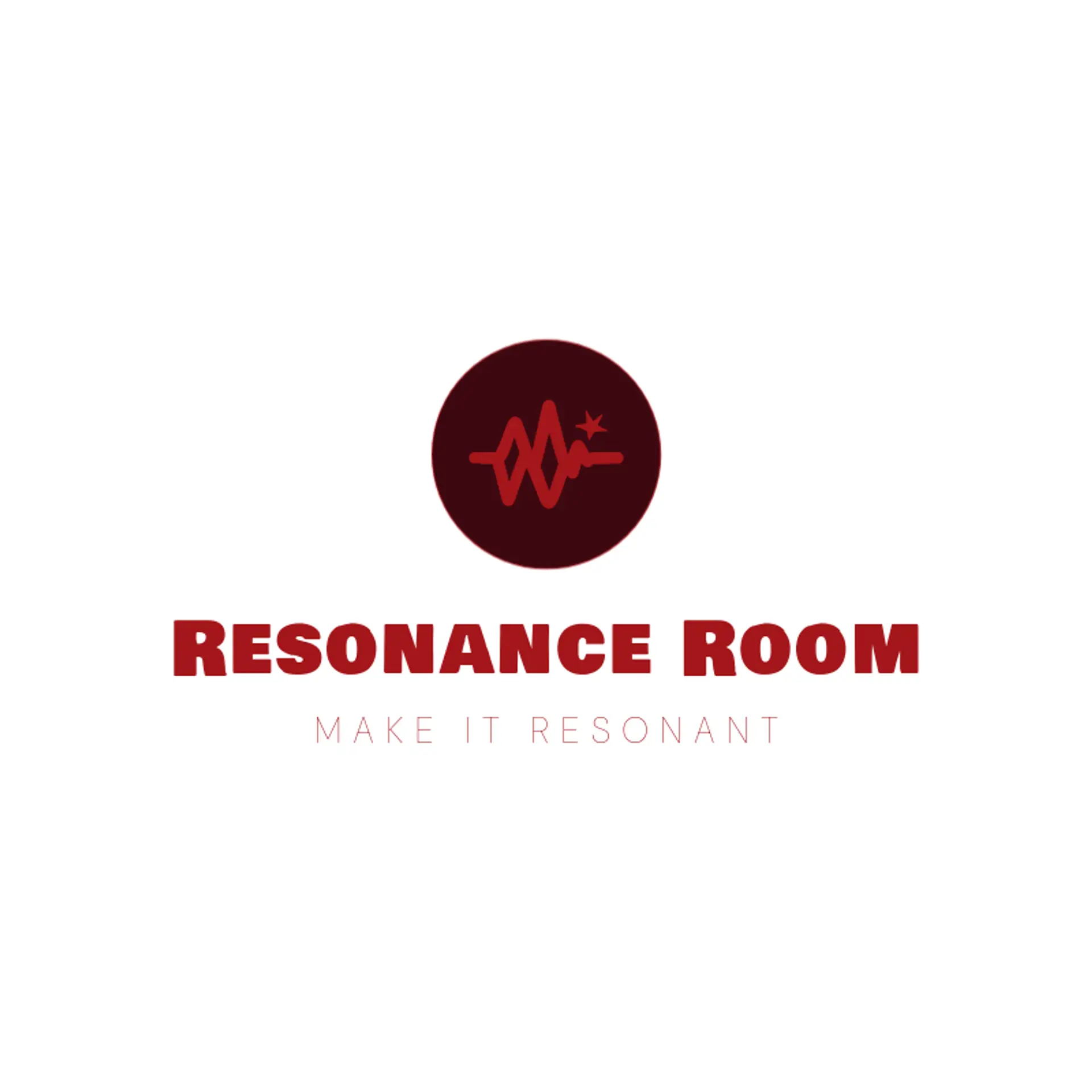 Resonance Room logo for sound