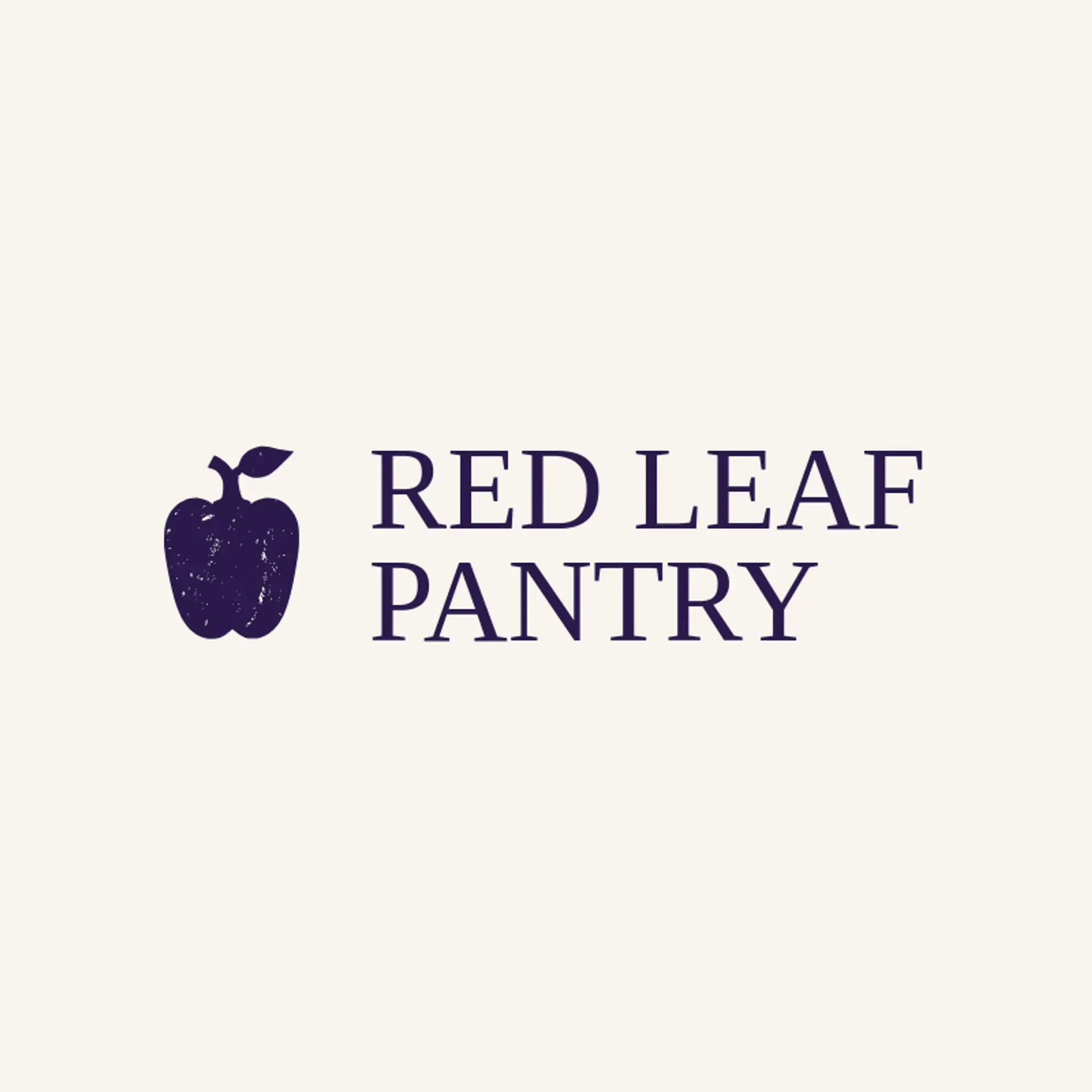 Red Leaf Pantry logo for pepper
