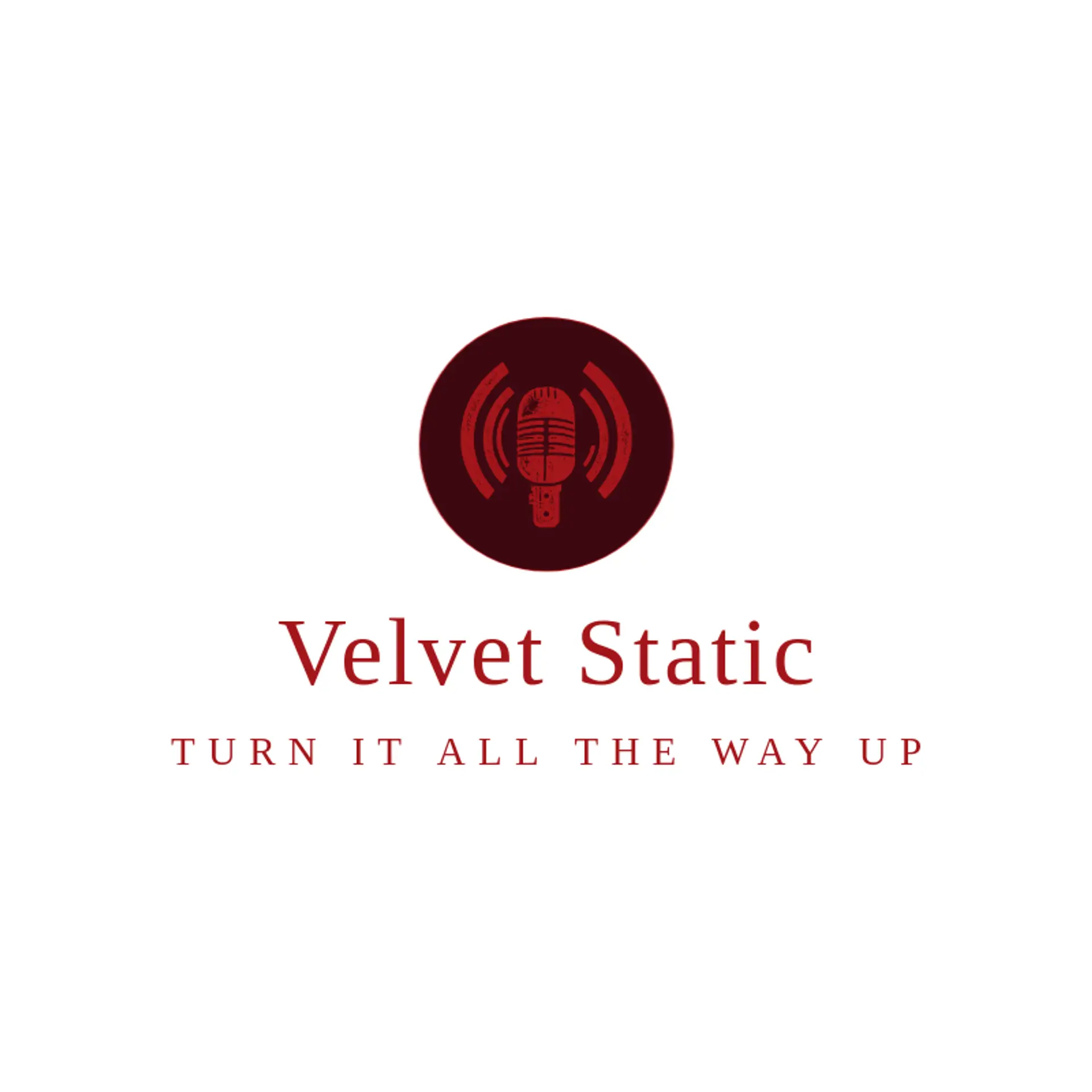Velvet Static logo for rock band