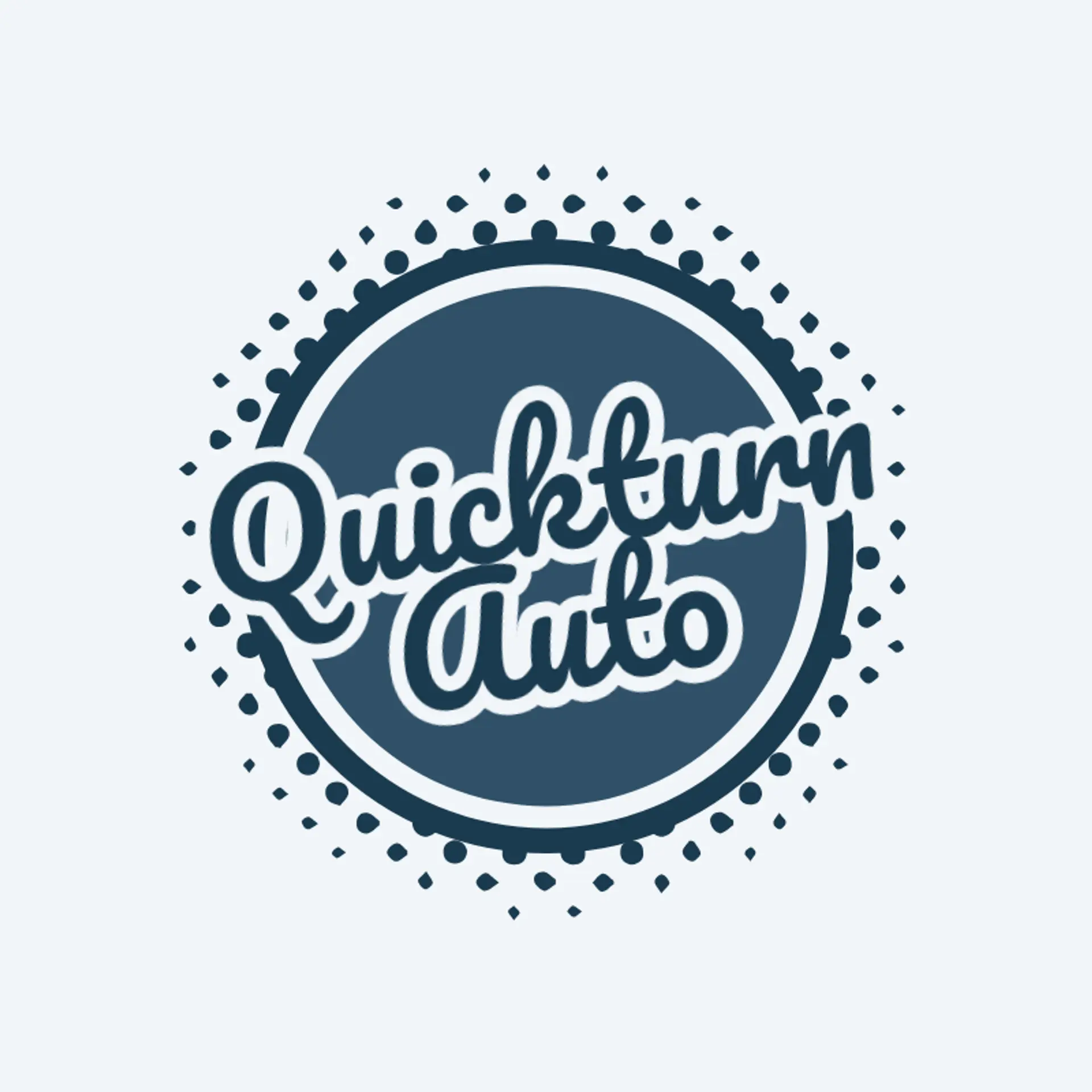 QuickTurn Auto logo for automotive repair