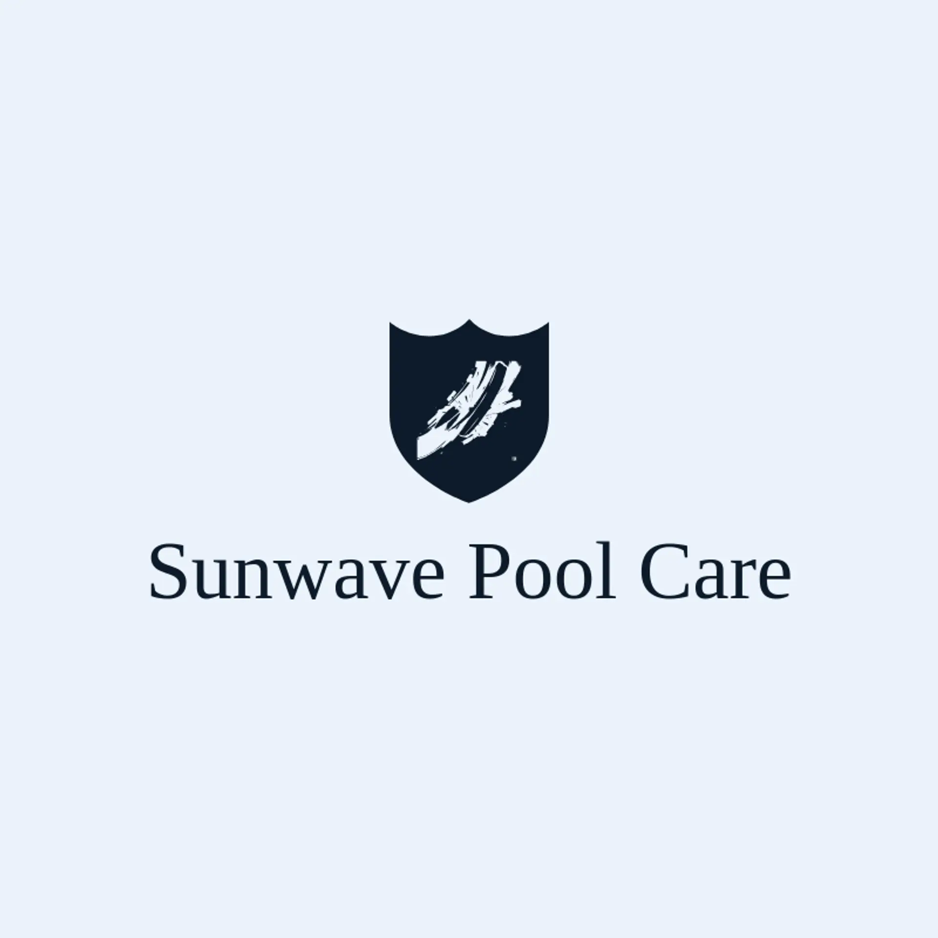 Sunwave Pool Care logo for splash