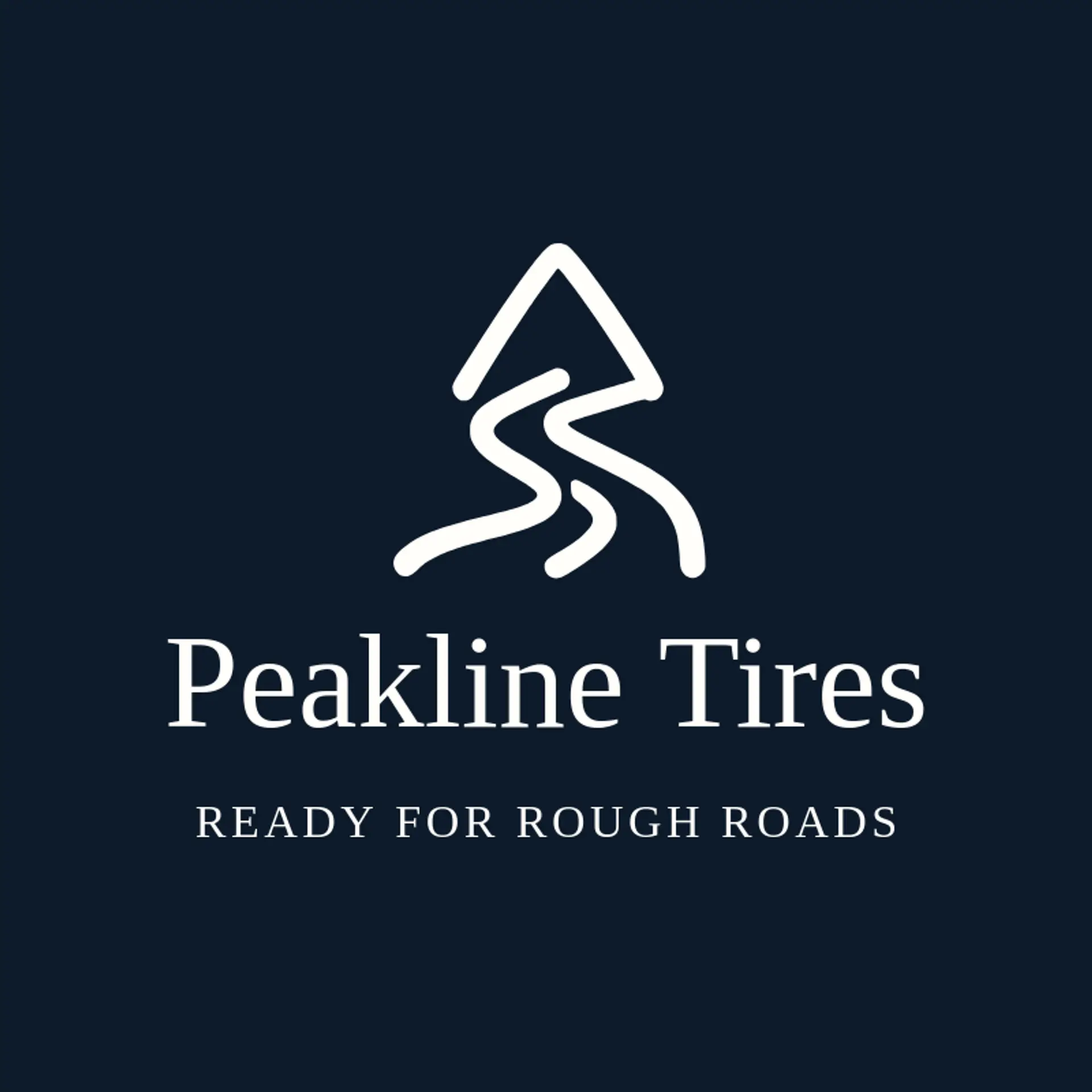 Peakline Tires logo for tire